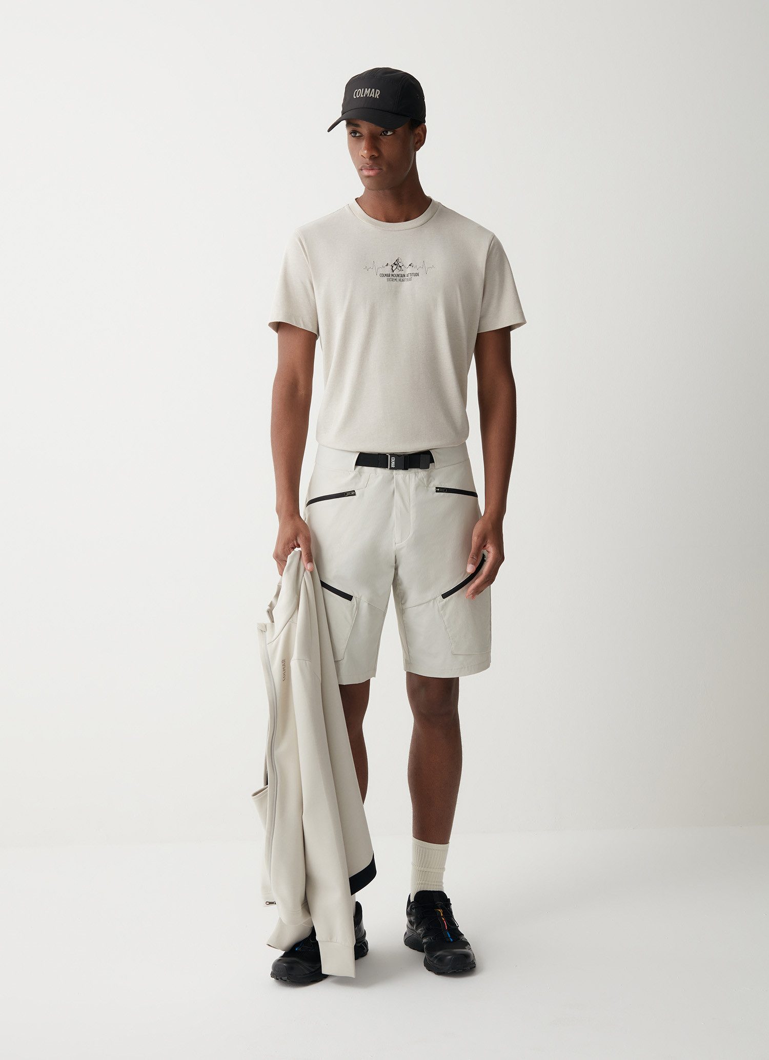 Colmar T-Shirt Follower (Polyester/Baumwolle) sandbraun Herren
