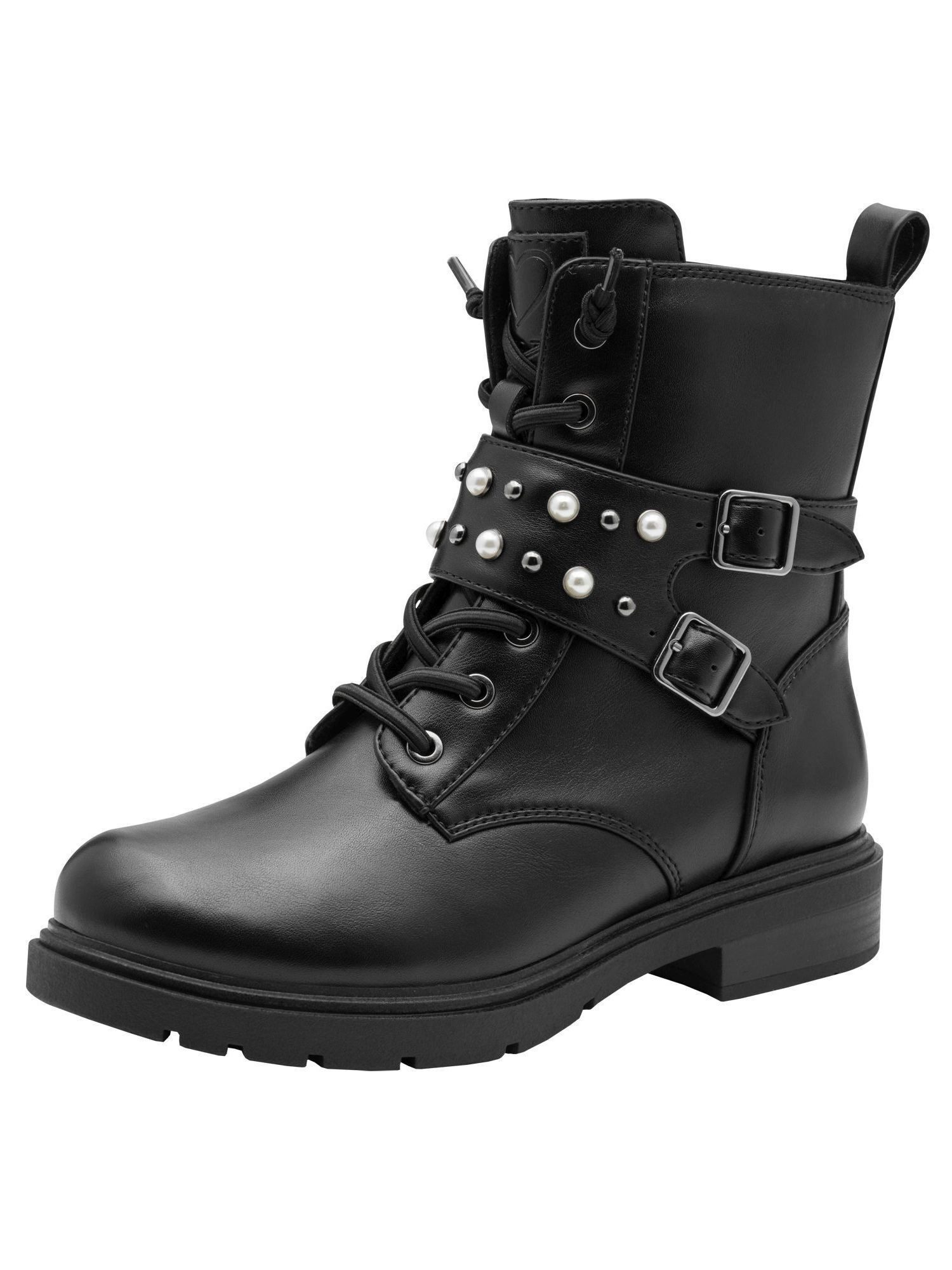 MARCO TOZZI FEEL mit Blockabsatz Blockabsatz 2-25247-45 Stiefelette FEEL