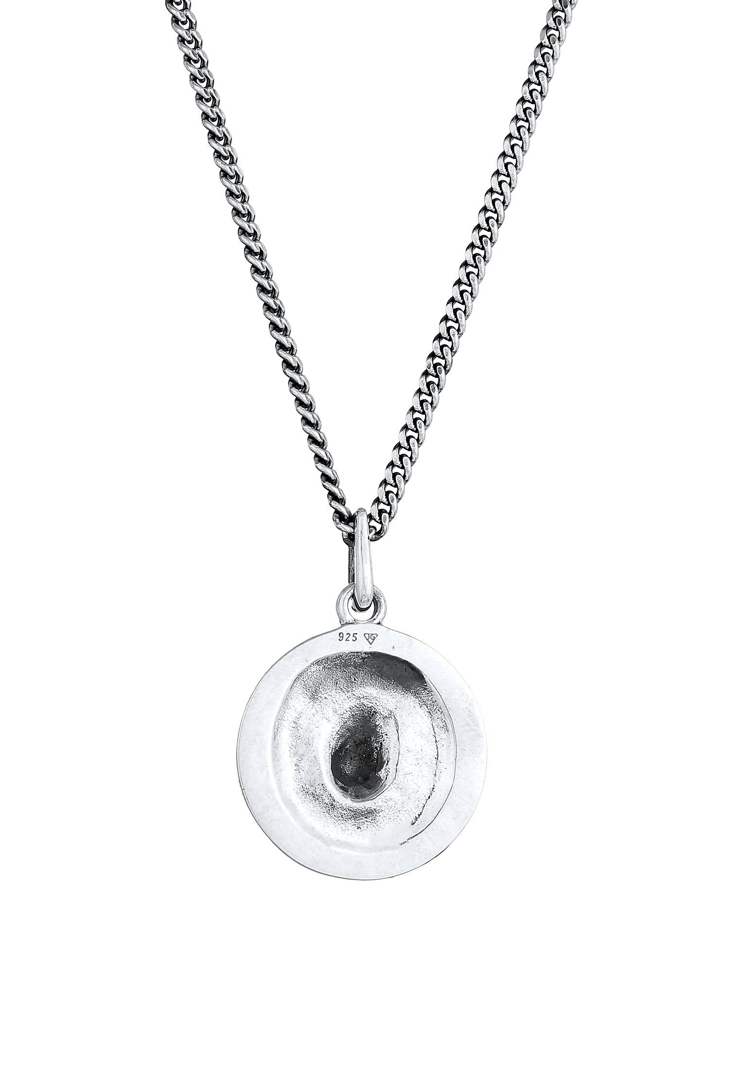 Kuzzoi Kette mit Anhänger Herren Löwe Sternzeichen Massiv 925 Silber, Löwe