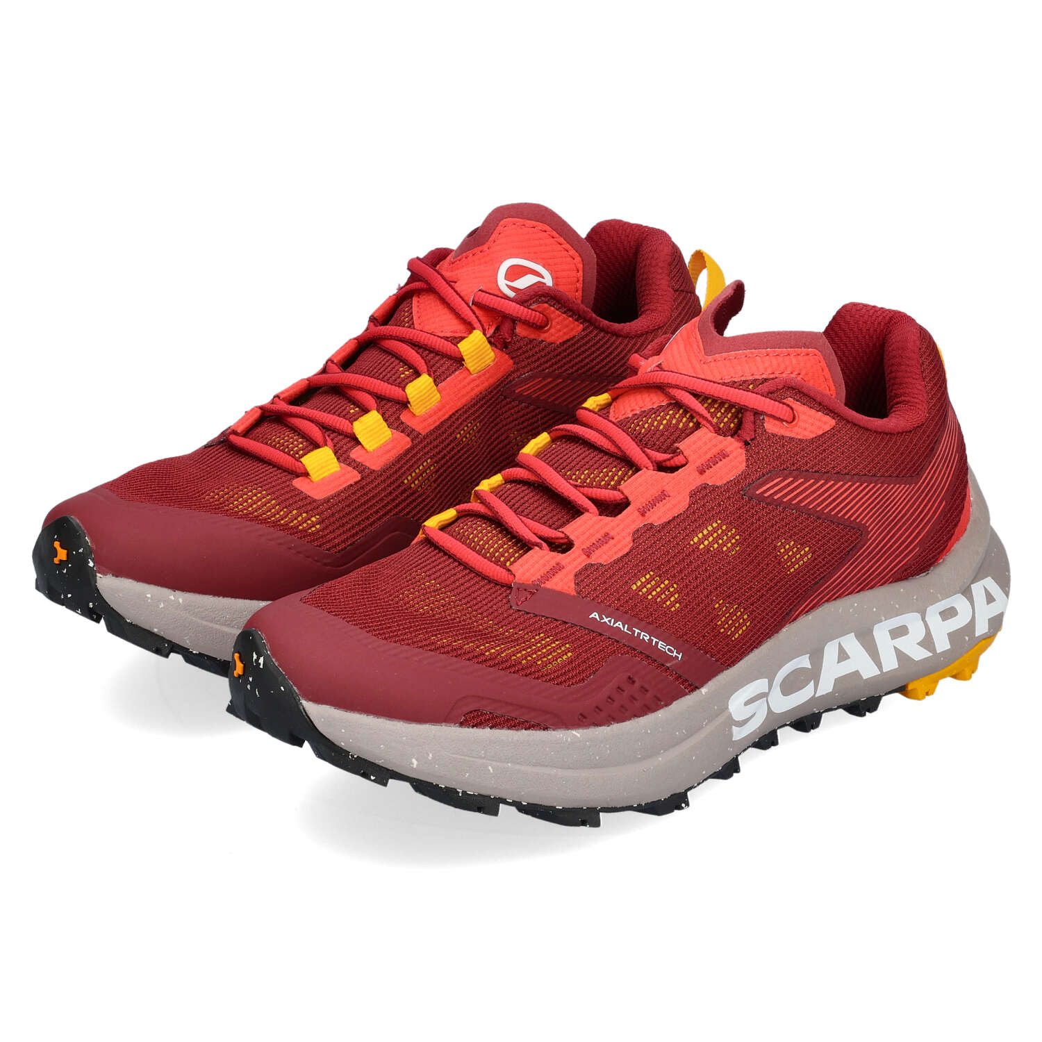 Scarpa Scarpa Spin Planet Wmn Deep Red/Saffron Sneaker