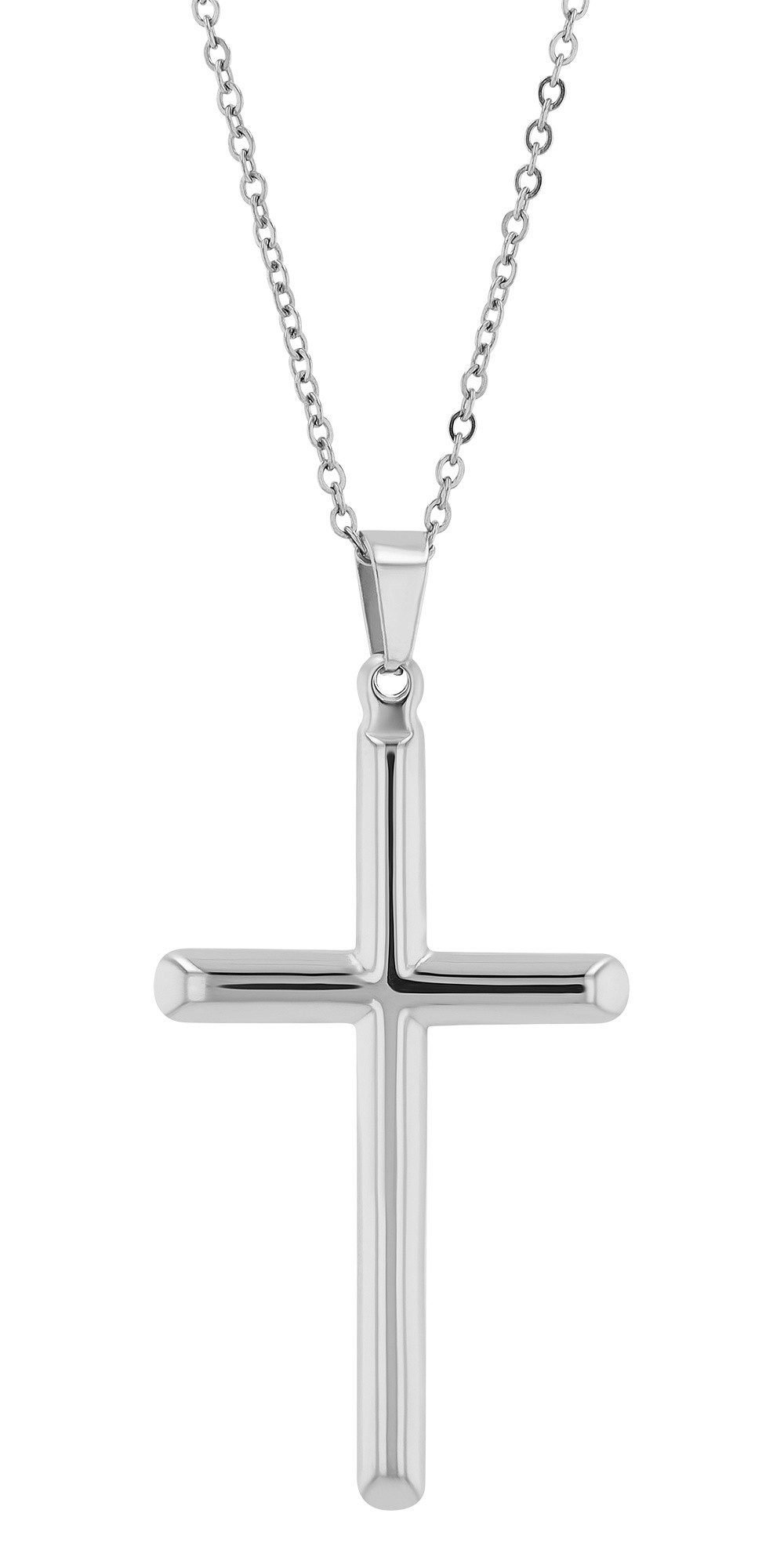 Kettenanhänger Anhänger – Kreuz Kreuzanhänger aus Edelstahl