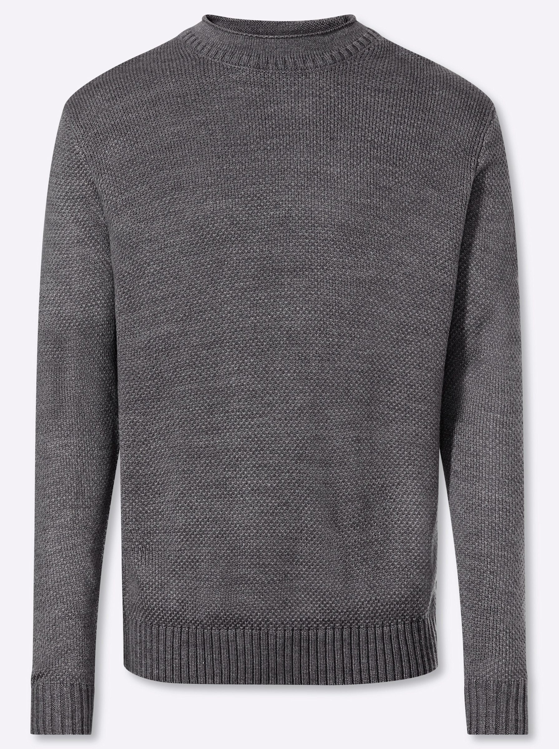 Strickpullover Pullover Langarm Struktur