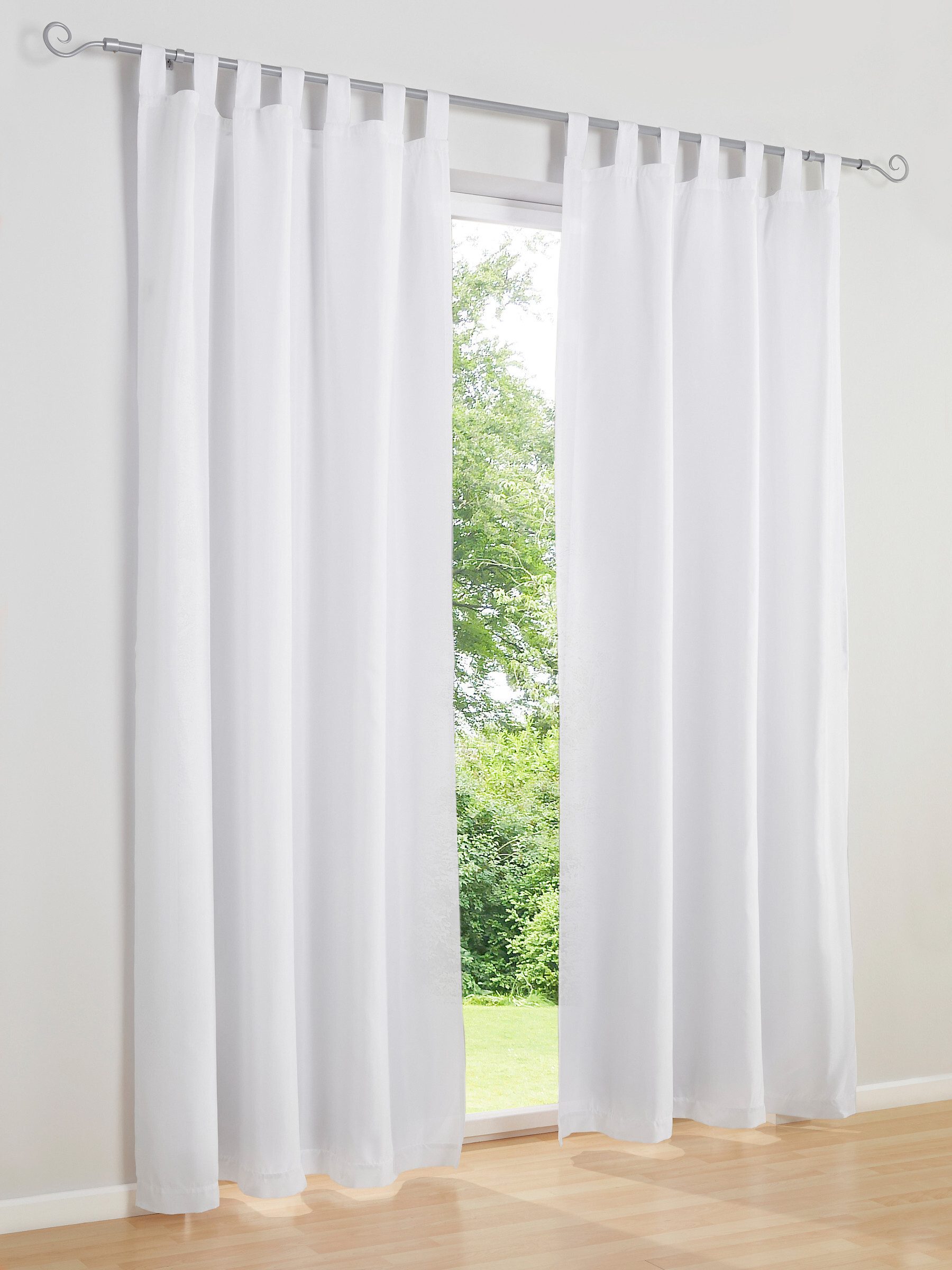 heine Gardine Dekoschal, Schlaufen (2 St), günstig online kaufen
