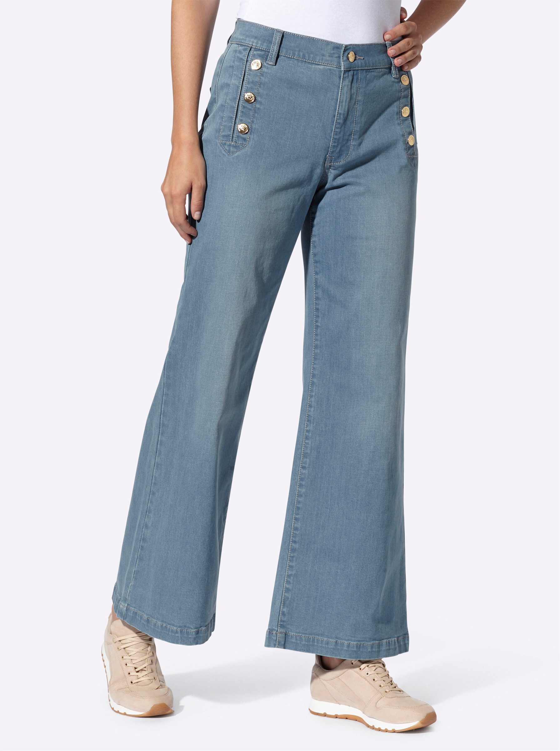 heine Bequeme Jeans Jeans erhöht