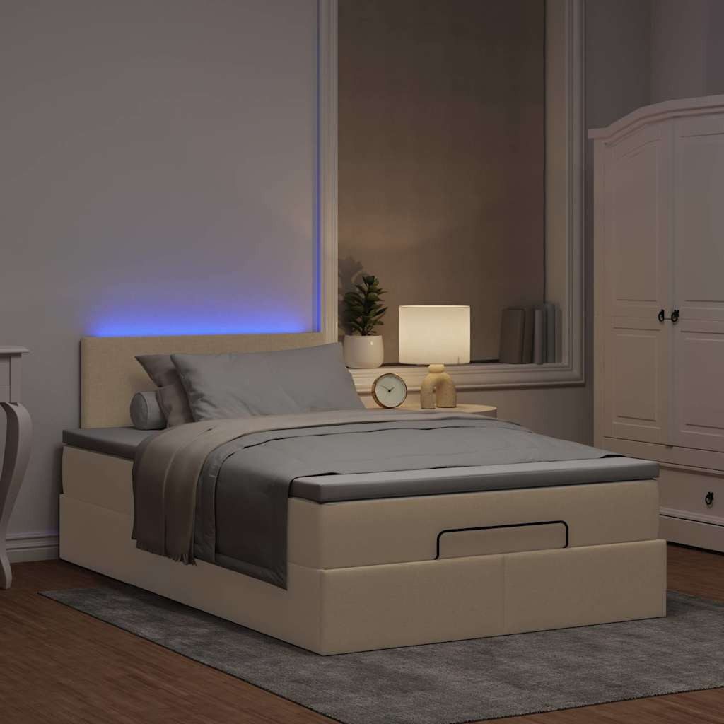vidaXL Bett Ottomane Bett mit Matratze günstig online kaufen