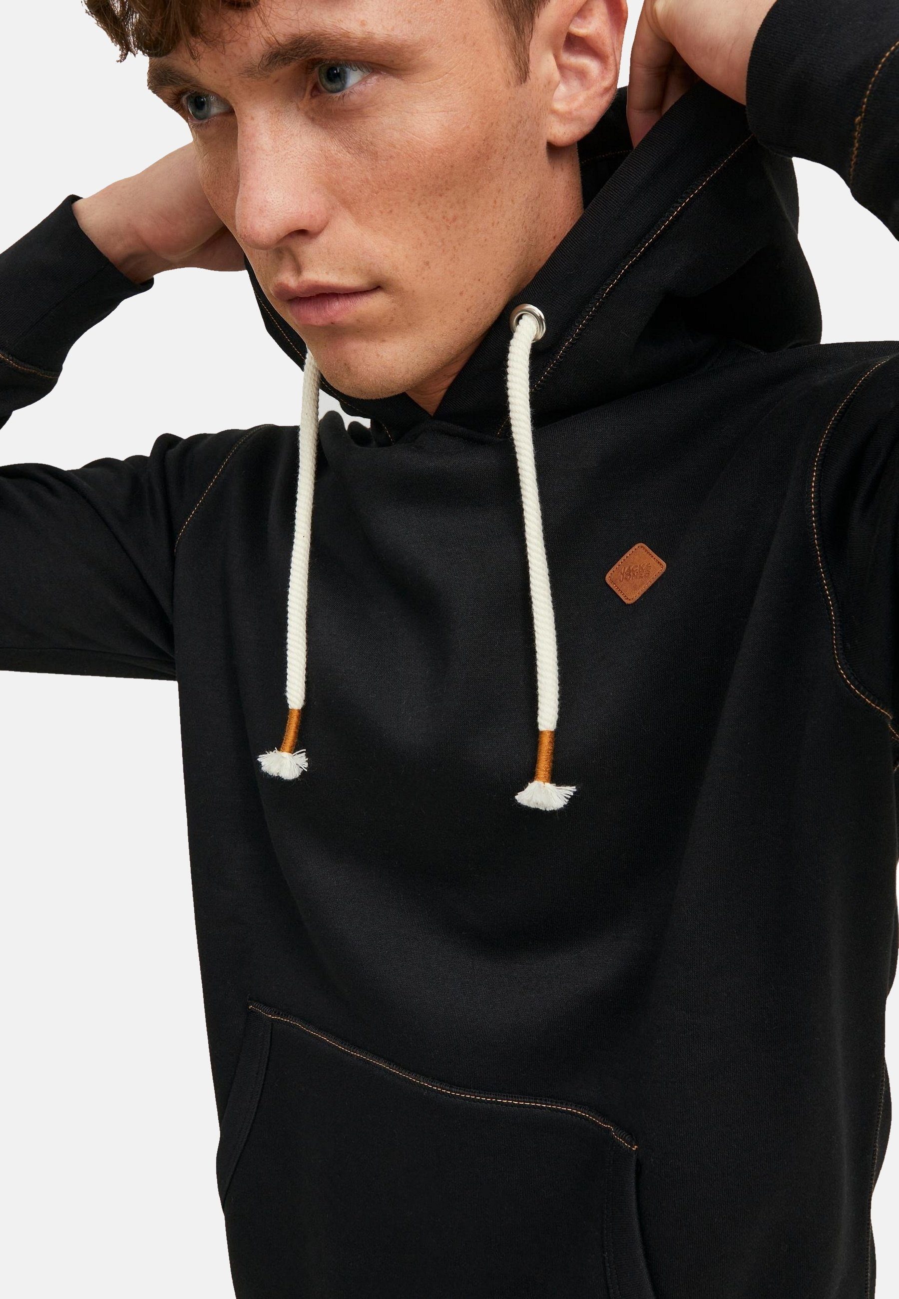 Sweat Hoodie Kapuzenpullover BLUTOM Hoodie Jones Jack & schwarz