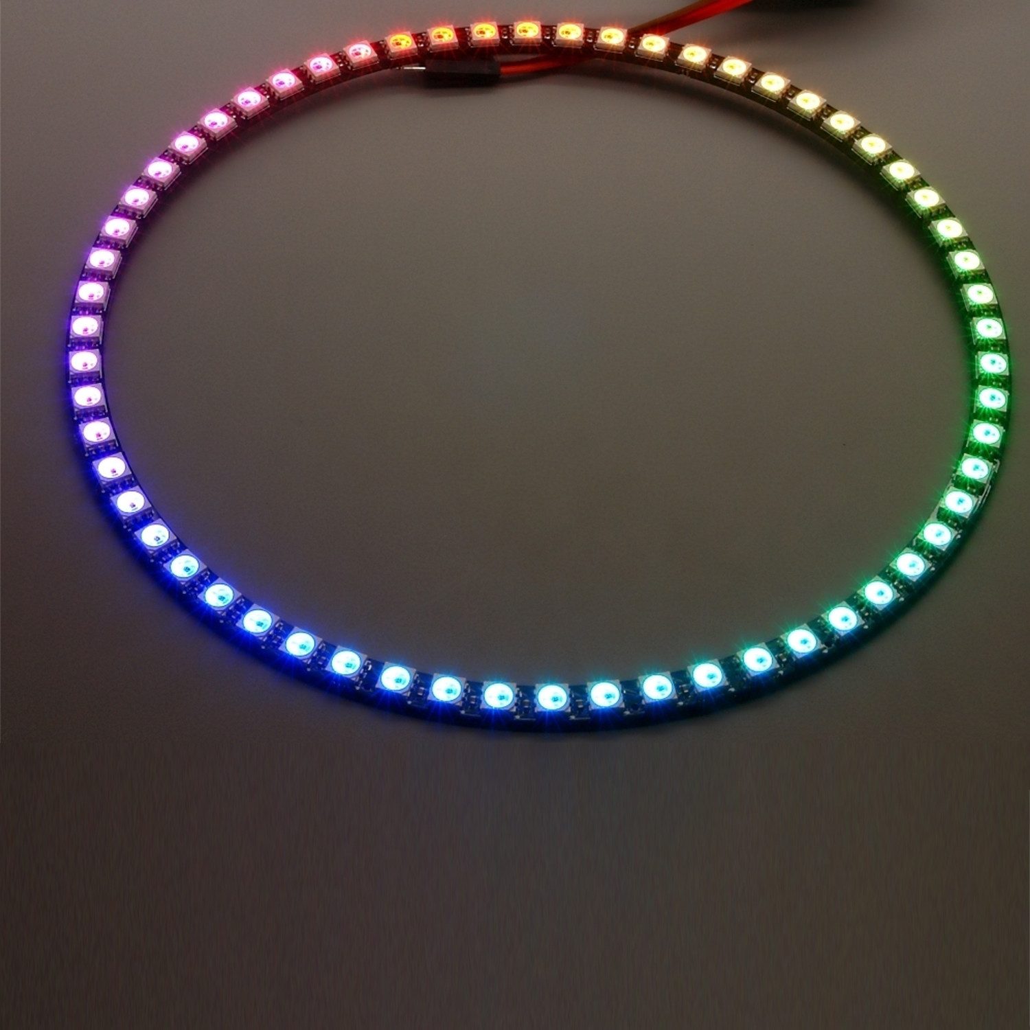 LED-Streifen NeoPixel Ring mit 60 WS2812 5050 RGB LEDs