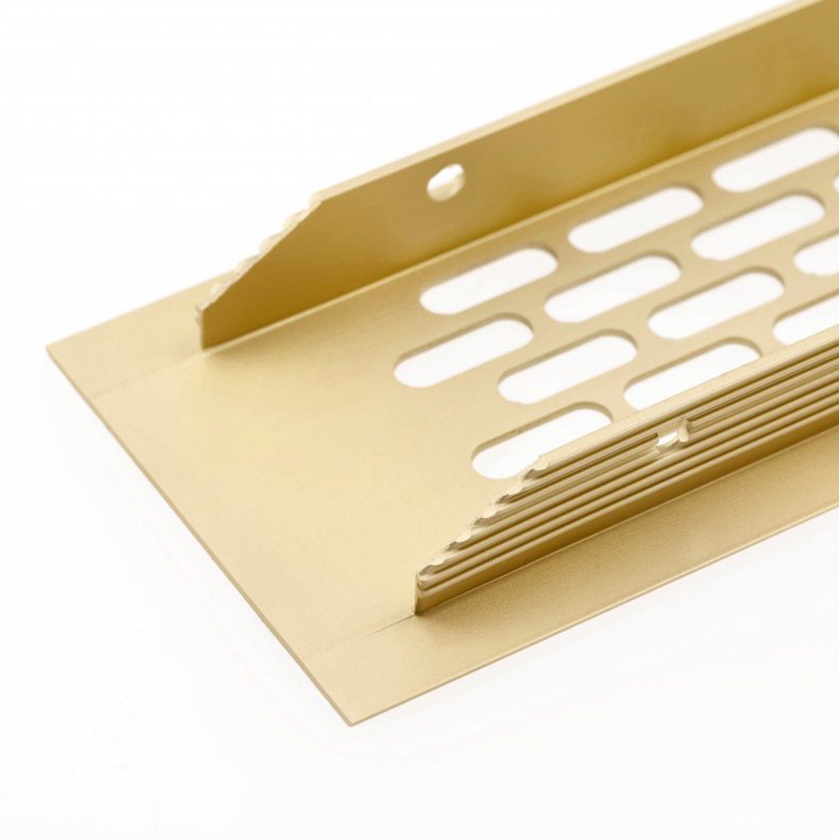 MS Beschläge Lüftungsgitter Aluminium Stegblech 60mm x 245mm Belüftungsgitter