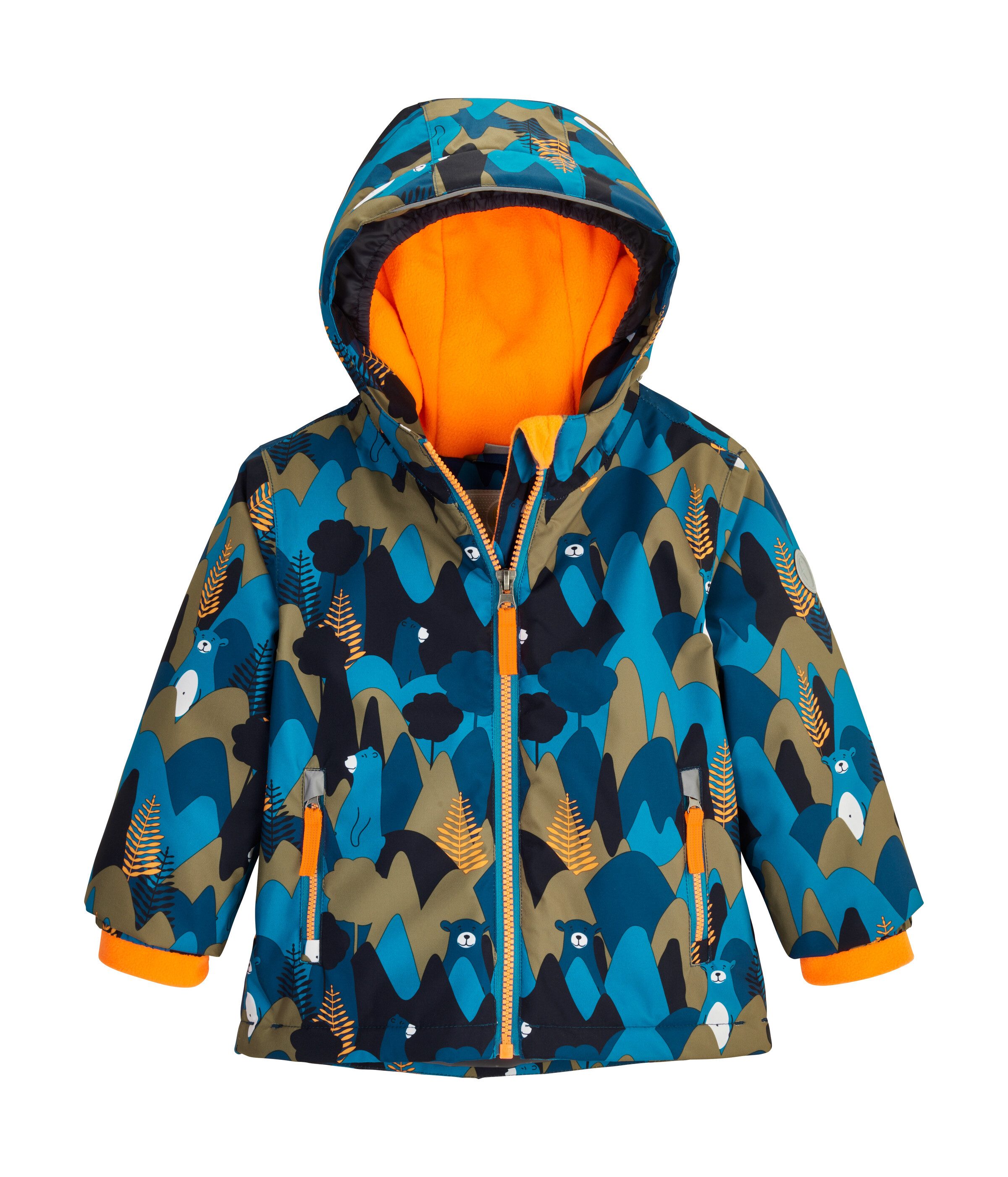 first instinct by killtec FISW 29 MNS SKI JCKT Wasserdichte Jacke mit verlängerbaren Ärmeln und stylischem Print