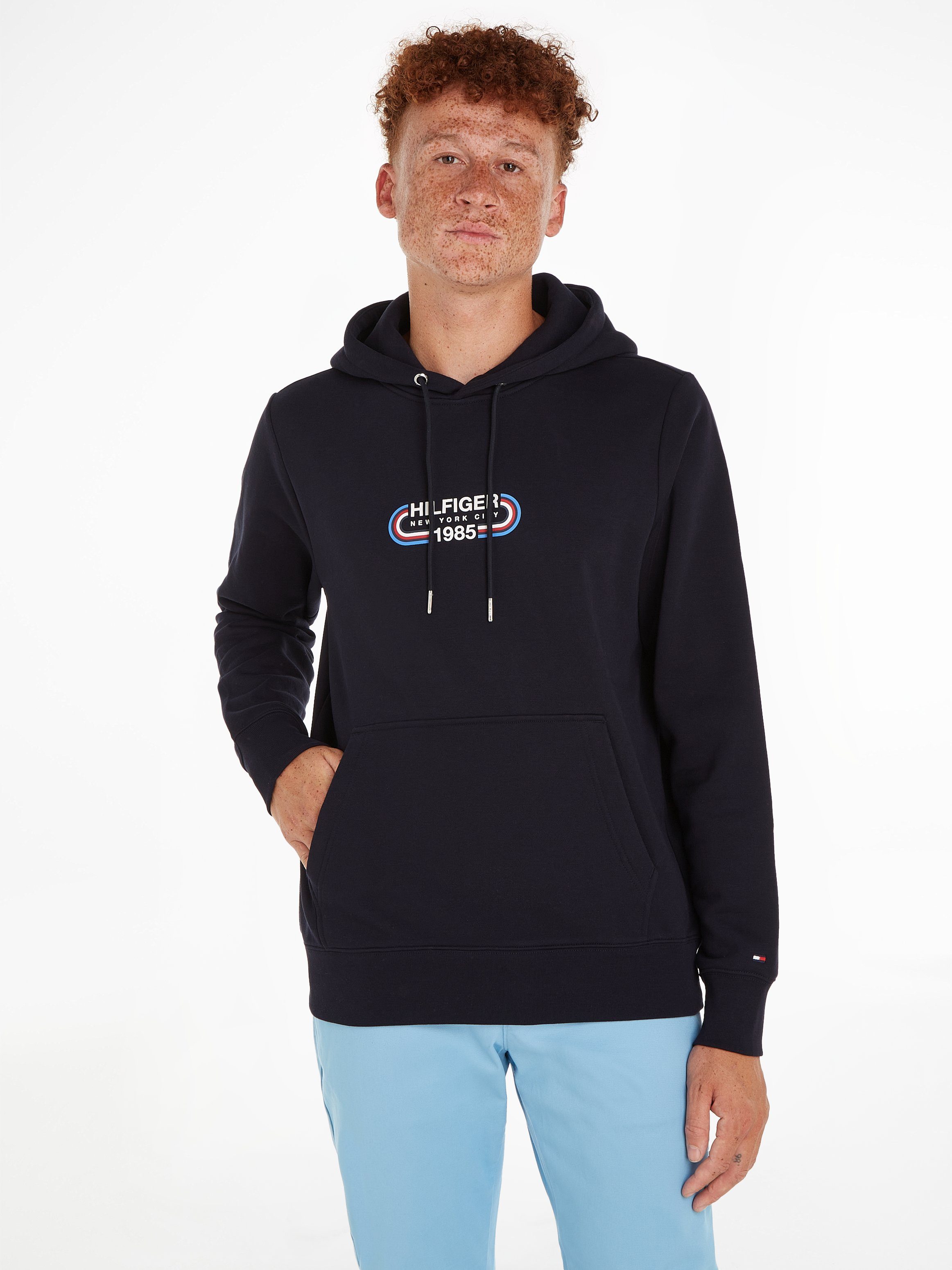 Tommy Hilfiger Hoodie HILFIGER TRACK GRAPHIC günstig online kaufen