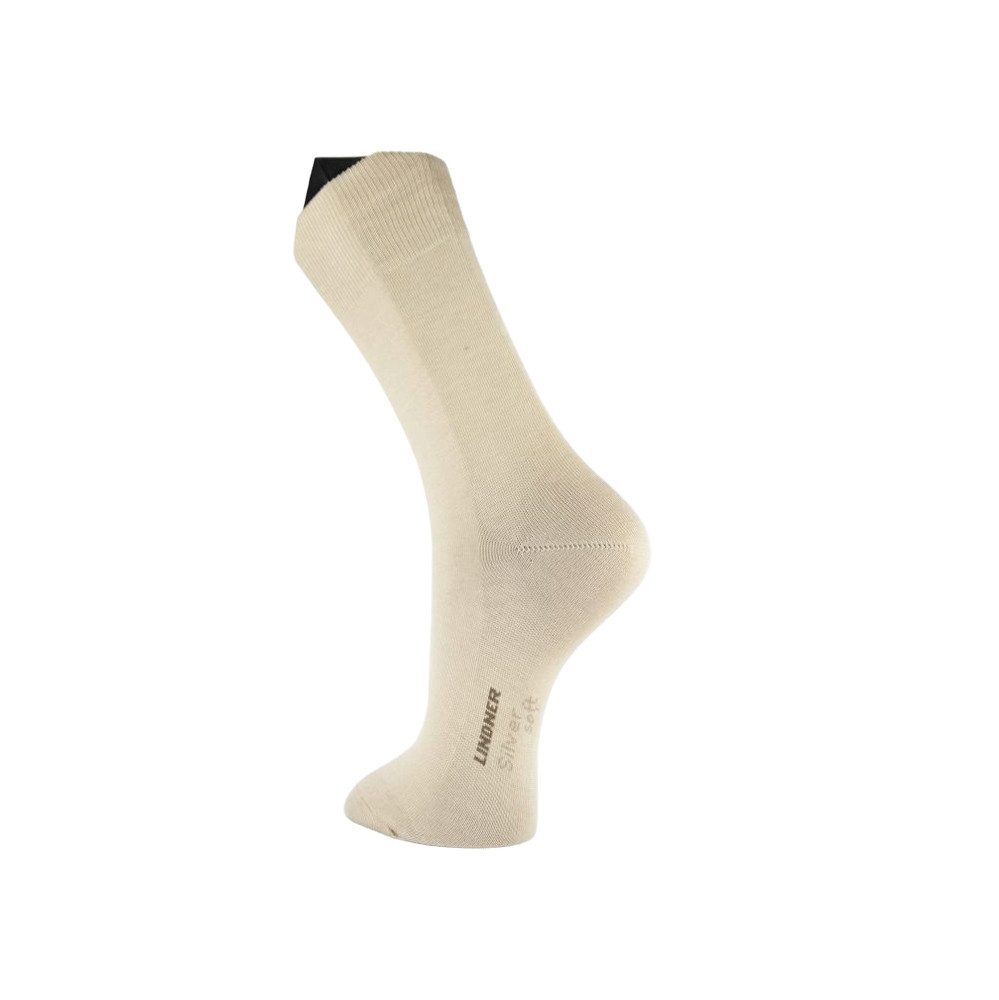 Socken LINDNER Diabetiker-/ Neurodermitikersocke Silverso