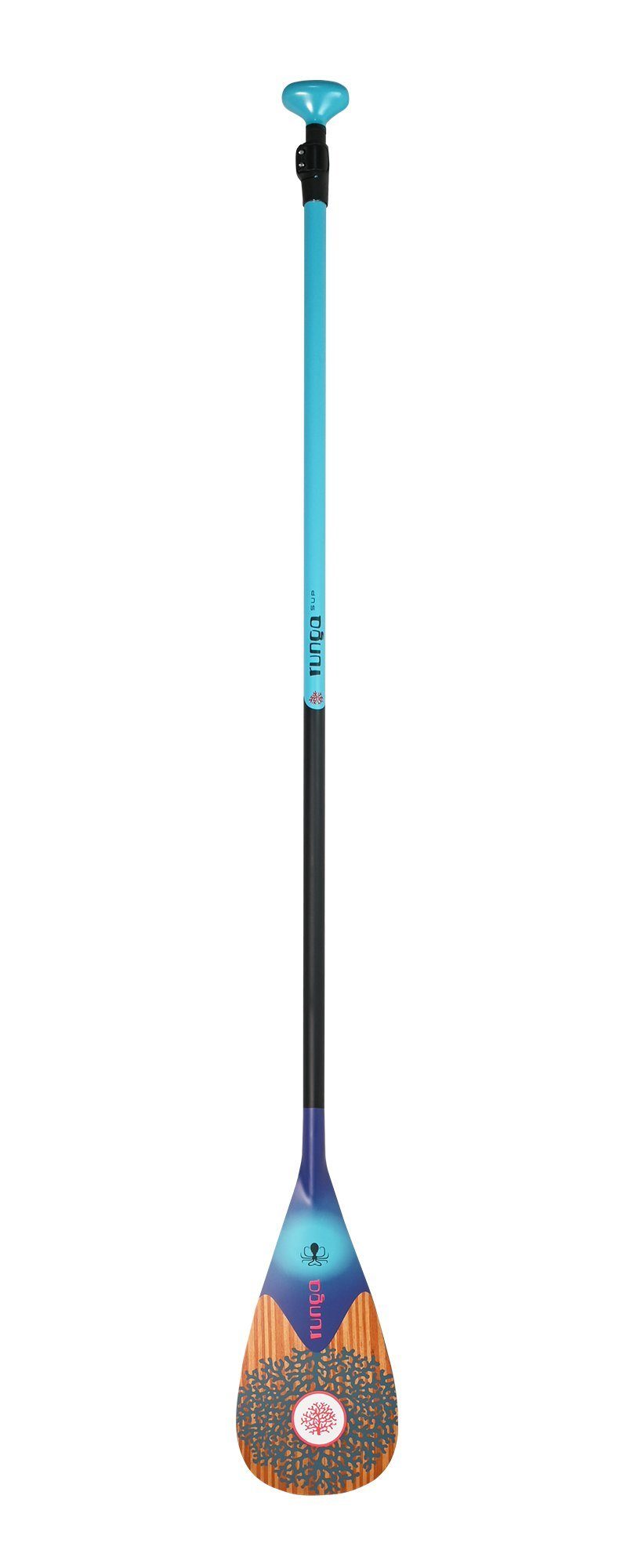 Carbon Vario-Paddel 1-St) Paddling Stand Up SUP-Paddel, Paruru (Runga Carbon Paruru Vario-Paddel, Runga-Boards SUP