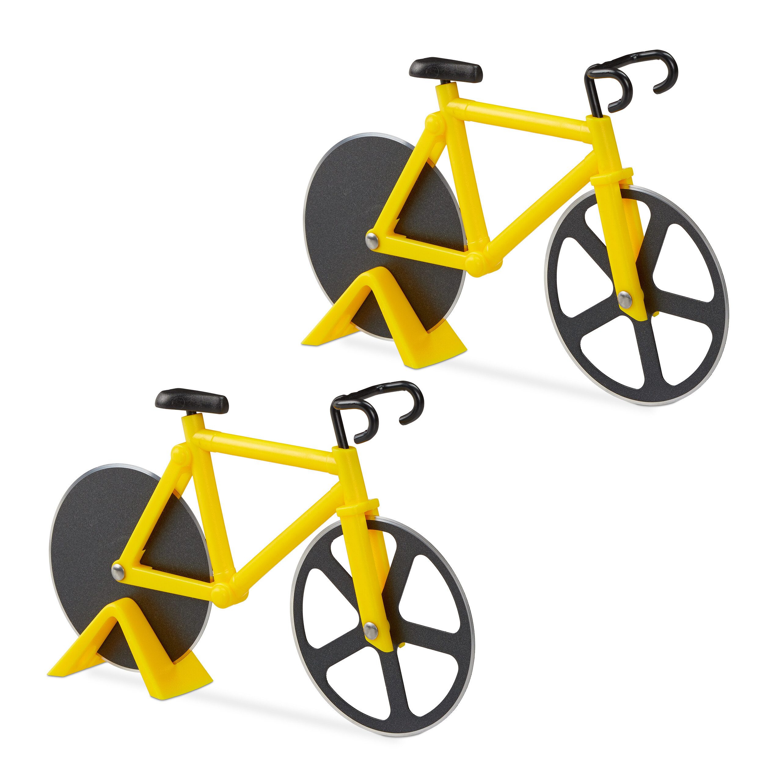 Pizzaschneider 2 x Fahrrad Pizzaschneider
