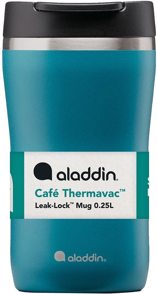 aladdin Coffee-to-go-Becher Barista Café, Edelstahl, Kunststoff, 2,5 Stunden heiß & 4,5 Stunden kalt, auslaufsicher, 250 ml – Bild 5 von 5