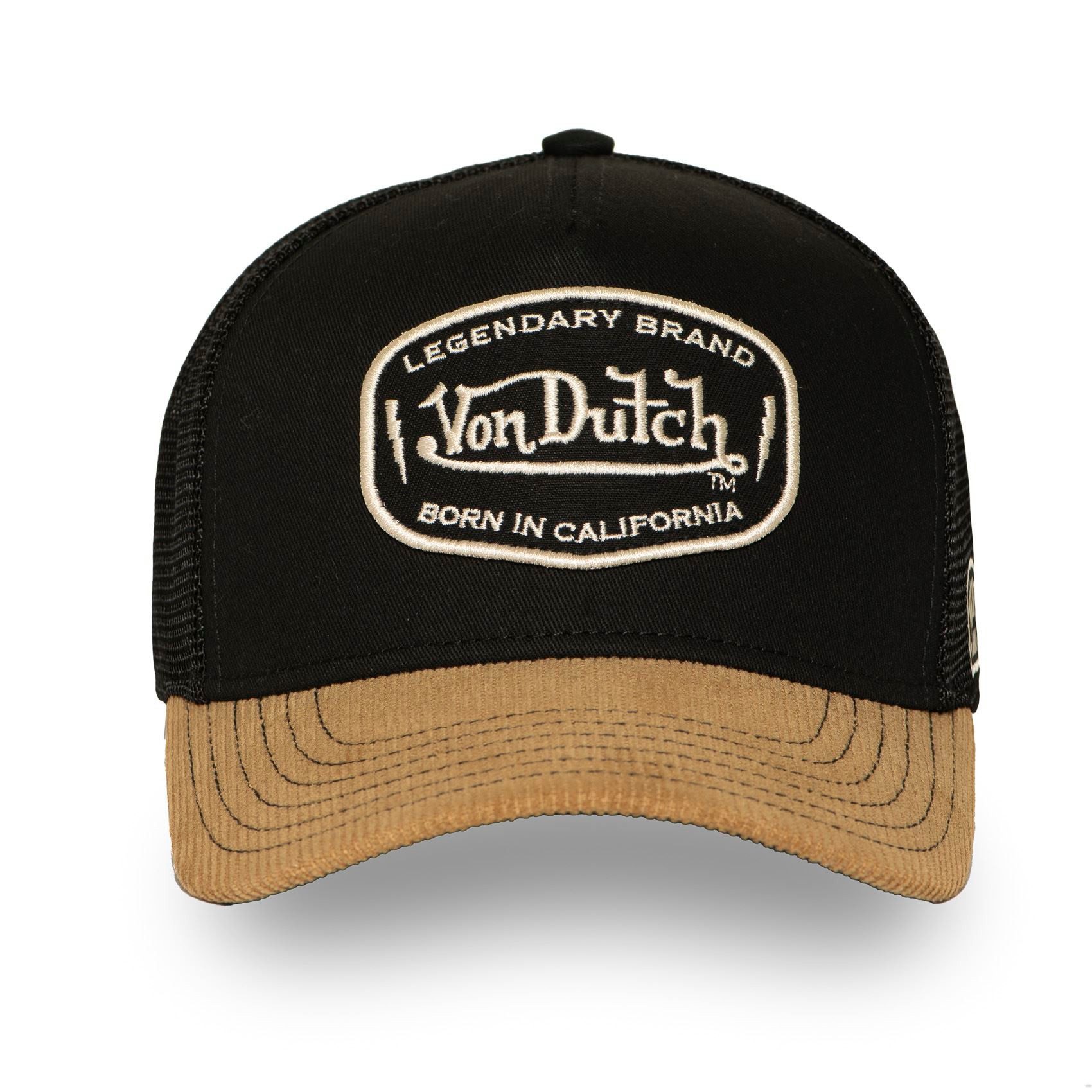 Von Dutch Trucker Cap Von Dutch Originals Semi Curved TruckerCap LEGENDARY BRAND BORN IN CAL (Basecap, Meshcap, Trucker Kappe)