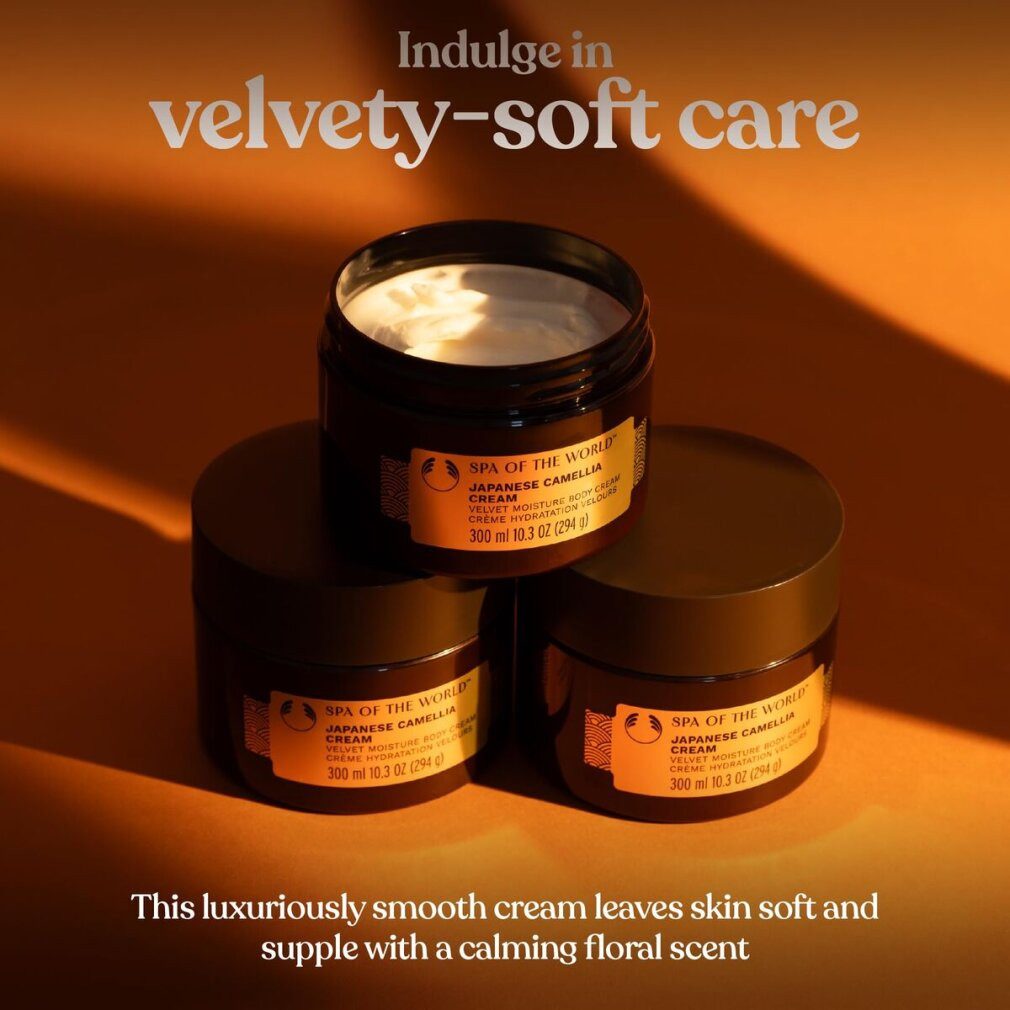 The Body Shop Körperpflegemittel SPA DER WELT Japanische Kameliencreme Hidratante 300 ml