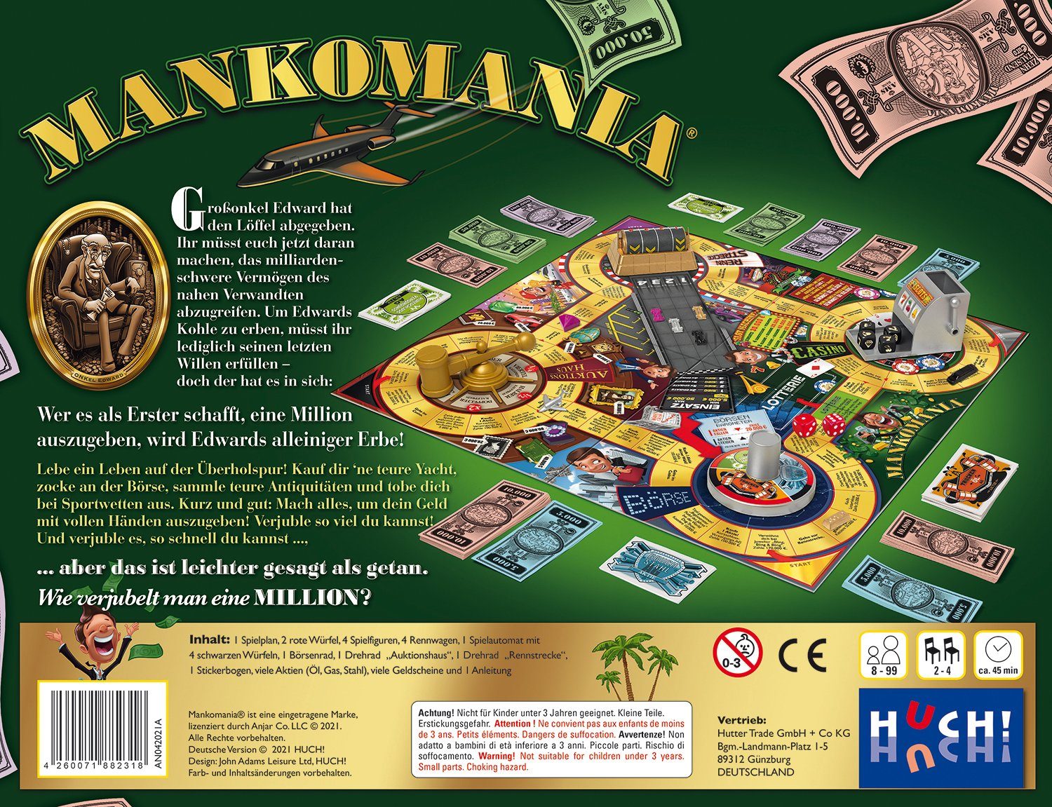 HUCH! Spiel Mankomania, Familienspiel