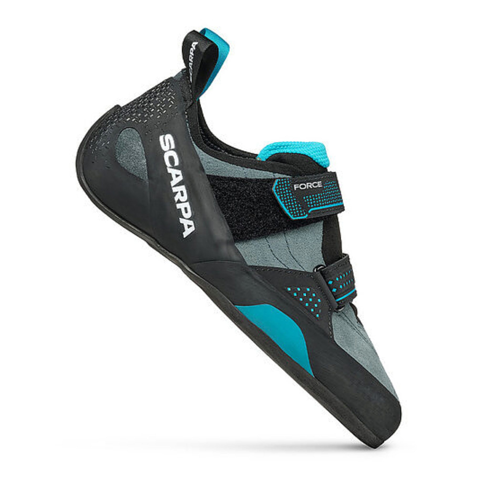 Scarpa Force - Herren Kletterschuh - conifer/azure Kletterschuh