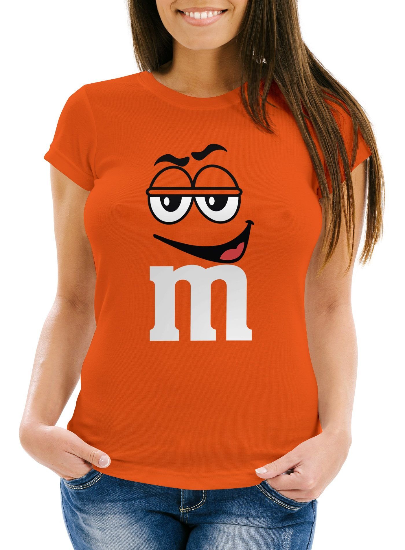 MoonWorks Print-Shirt Damen T-Shirt Fasching Karneval günstig online kaufen