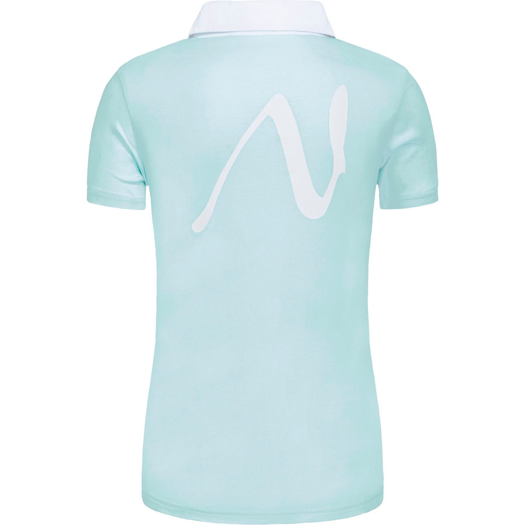 Nebulus Poloshirt REBOUND, P6585 - Damen, mint-weiß, XL/42