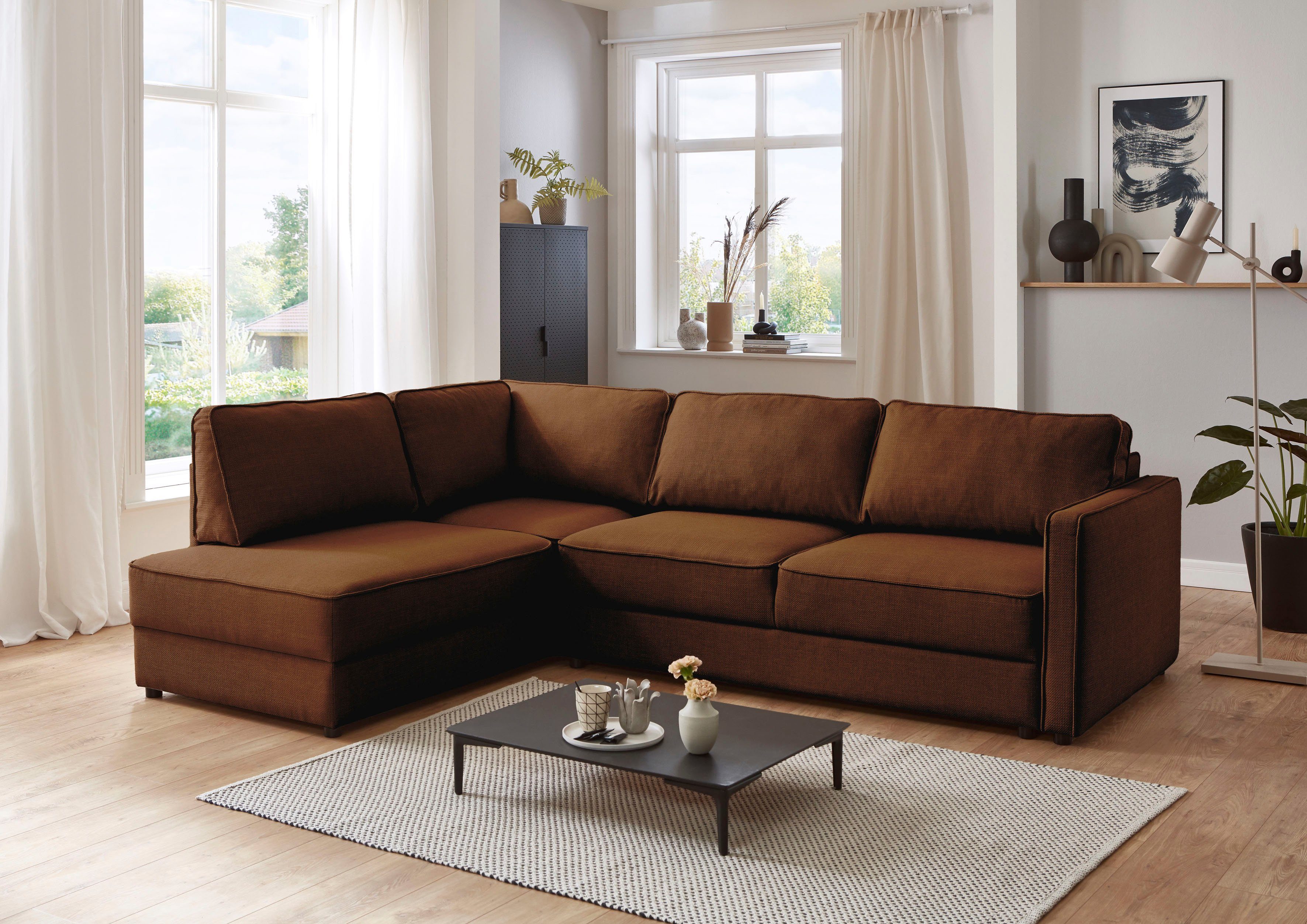 ATLANTIC home collection Schlafsofa Chill, Ecksofa günstig online kaufen