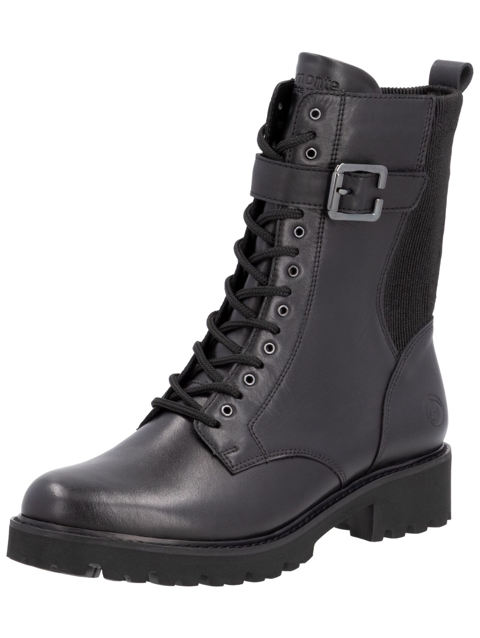 Stiefelette Glattleder Schnürstiefelette