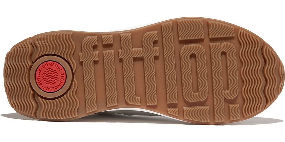Fitflop F-Mode Flow Sneaker - Leather & Suede Mix Sneaker