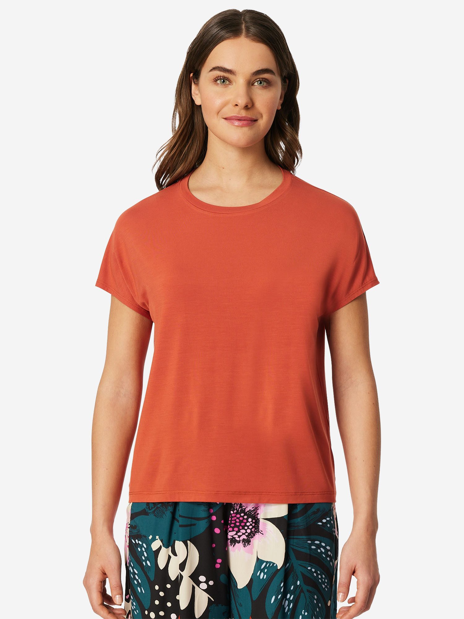 Schiesser Pyjamaoberteil Mix Relax Schlafshirt, Pyjama Shirt, Nachtshirt