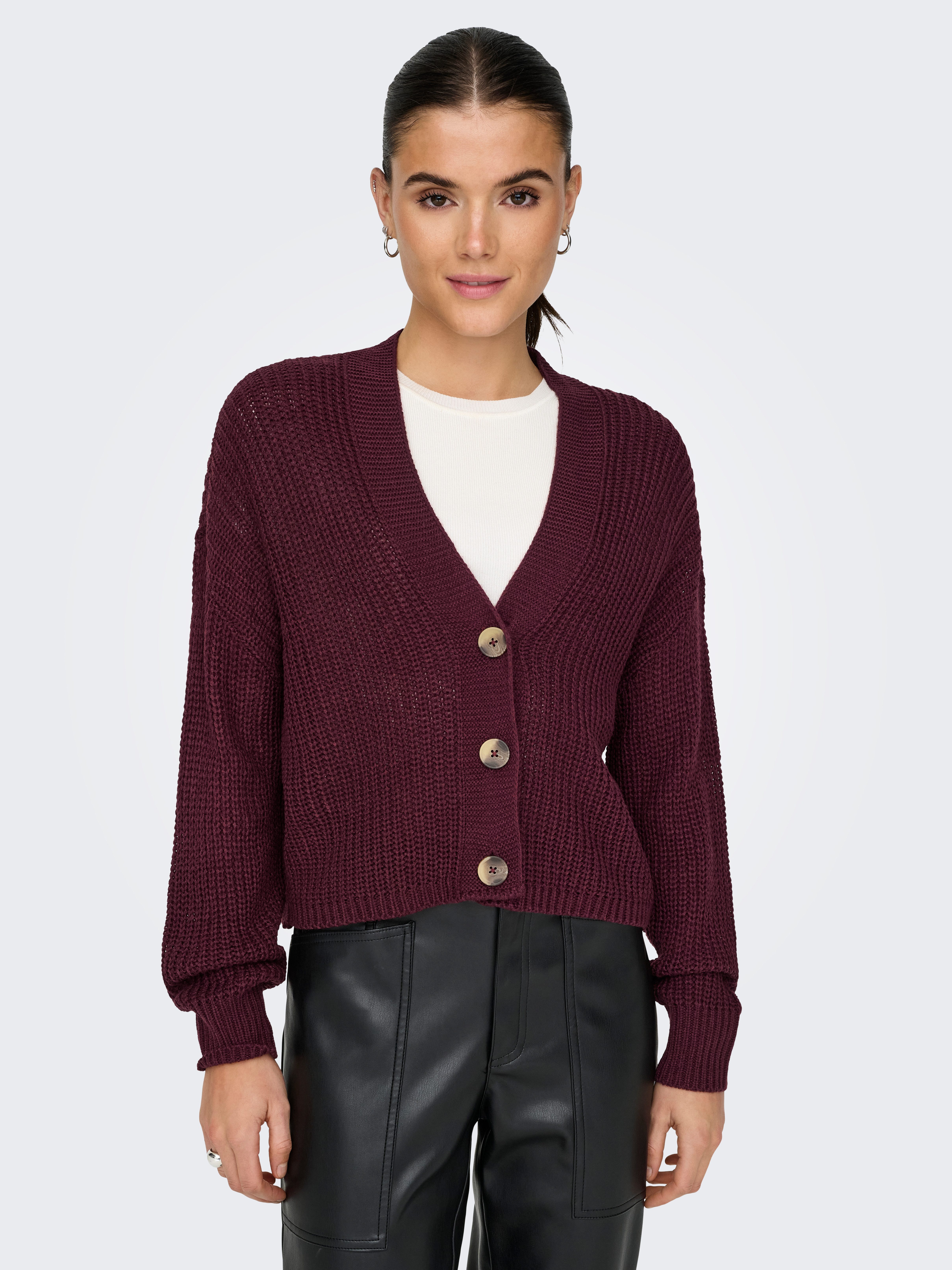 ONLY Strickjacke ONLCAROL NICE L/S CARDIGAN KNT NOOS Kunstfaser, regular fit – Bild 2 von 5