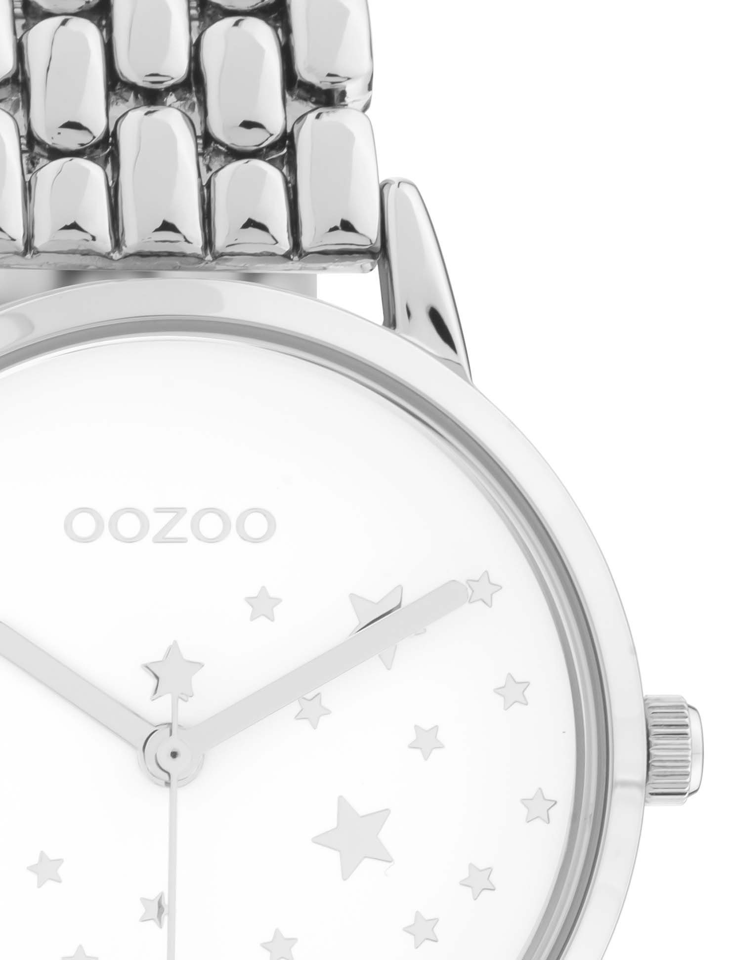 OOZOO Quarzuhr C11025, Bezaubernde Damenarmbanduhr
