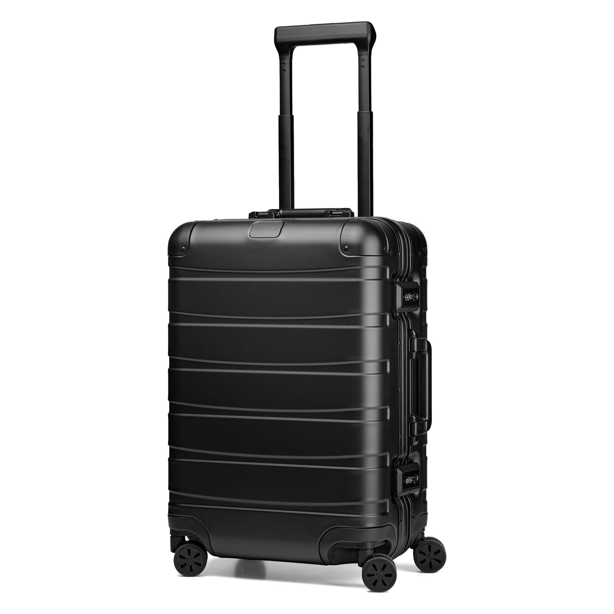 Redolz Handgepäck-Trolley Pro Aluminium, 4 Rollen, Aluminium