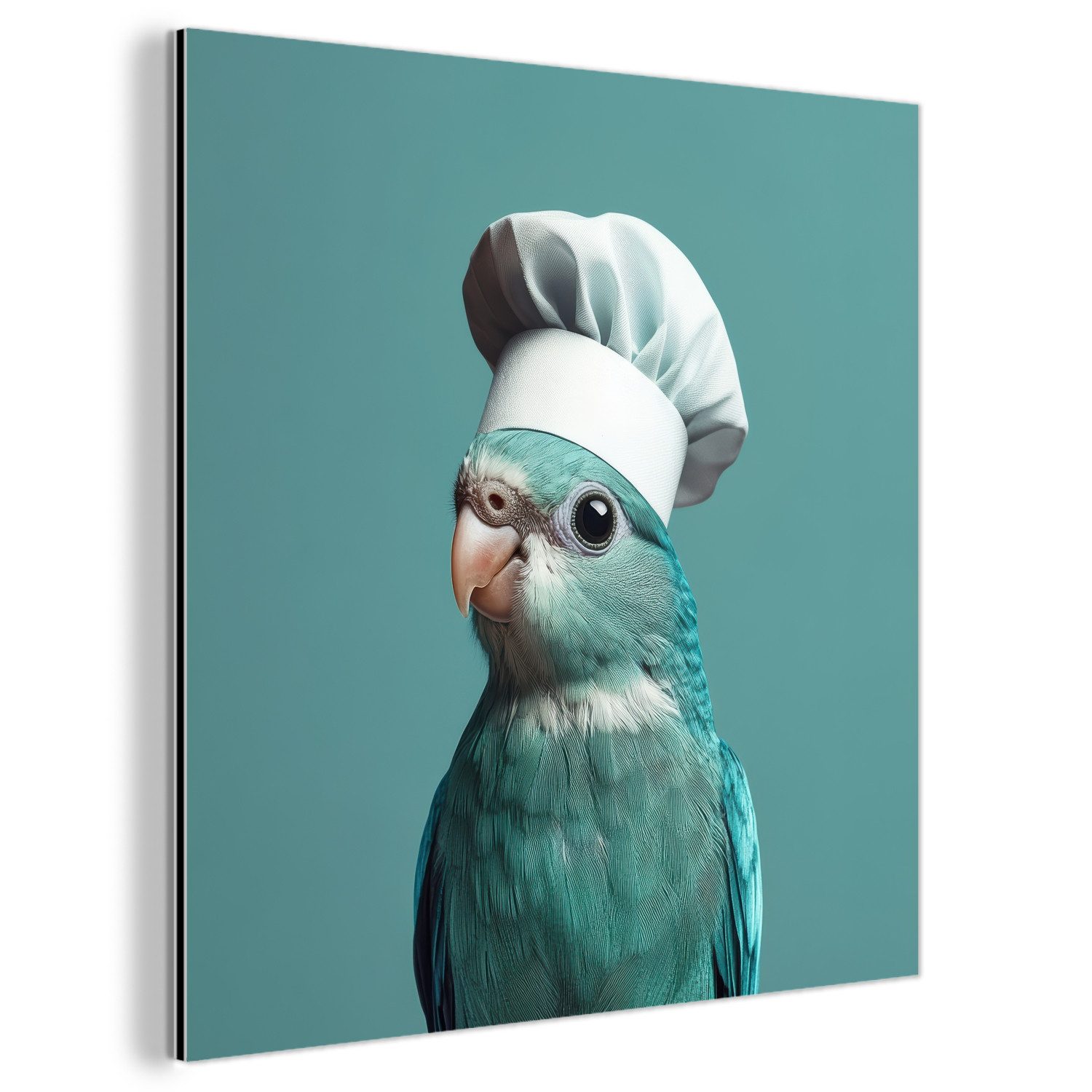 MuchoWow Metallbild Sittich - Vogel - günstig online kaufen
