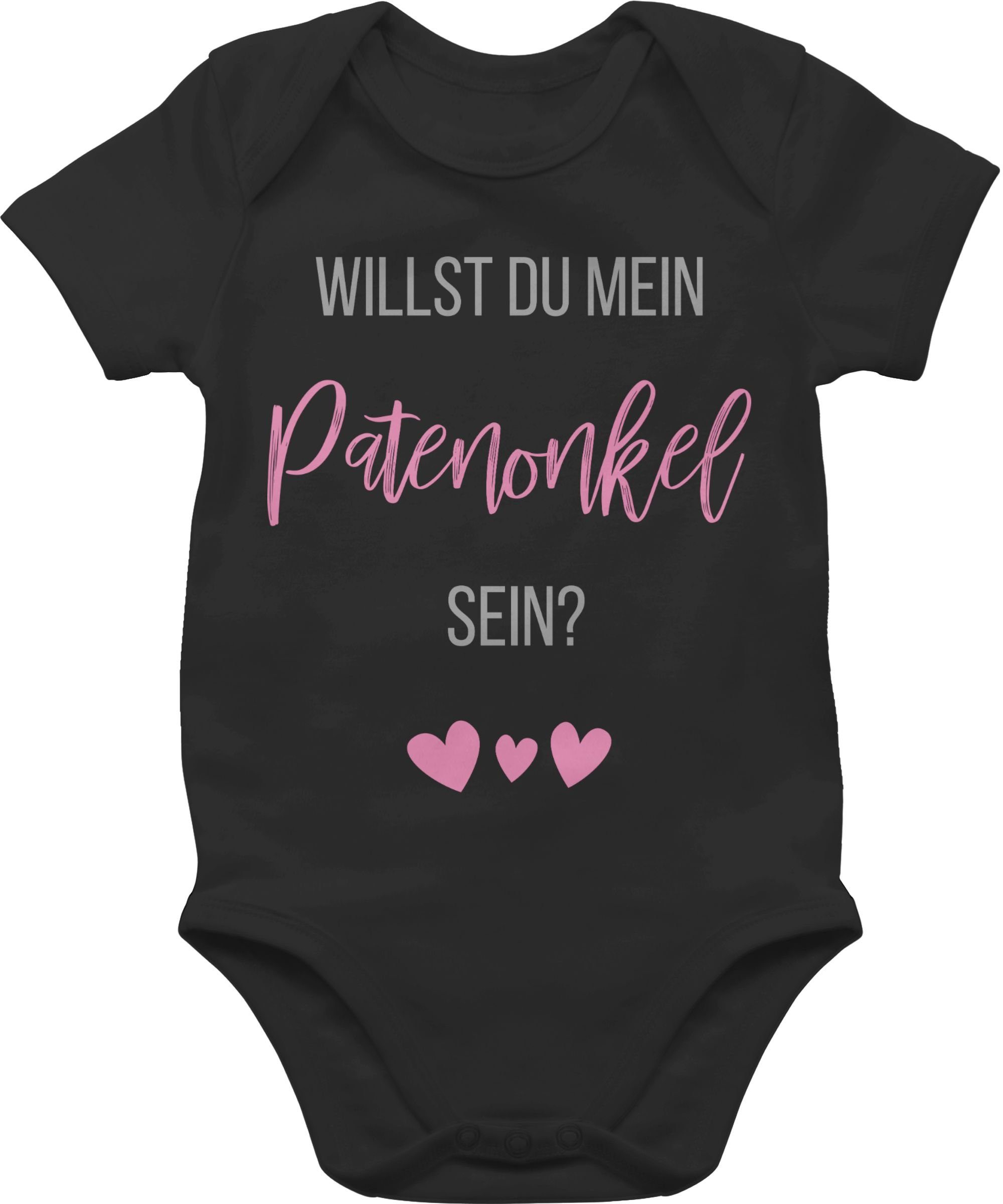Shirtbody Willst du mein Patenonkel sein