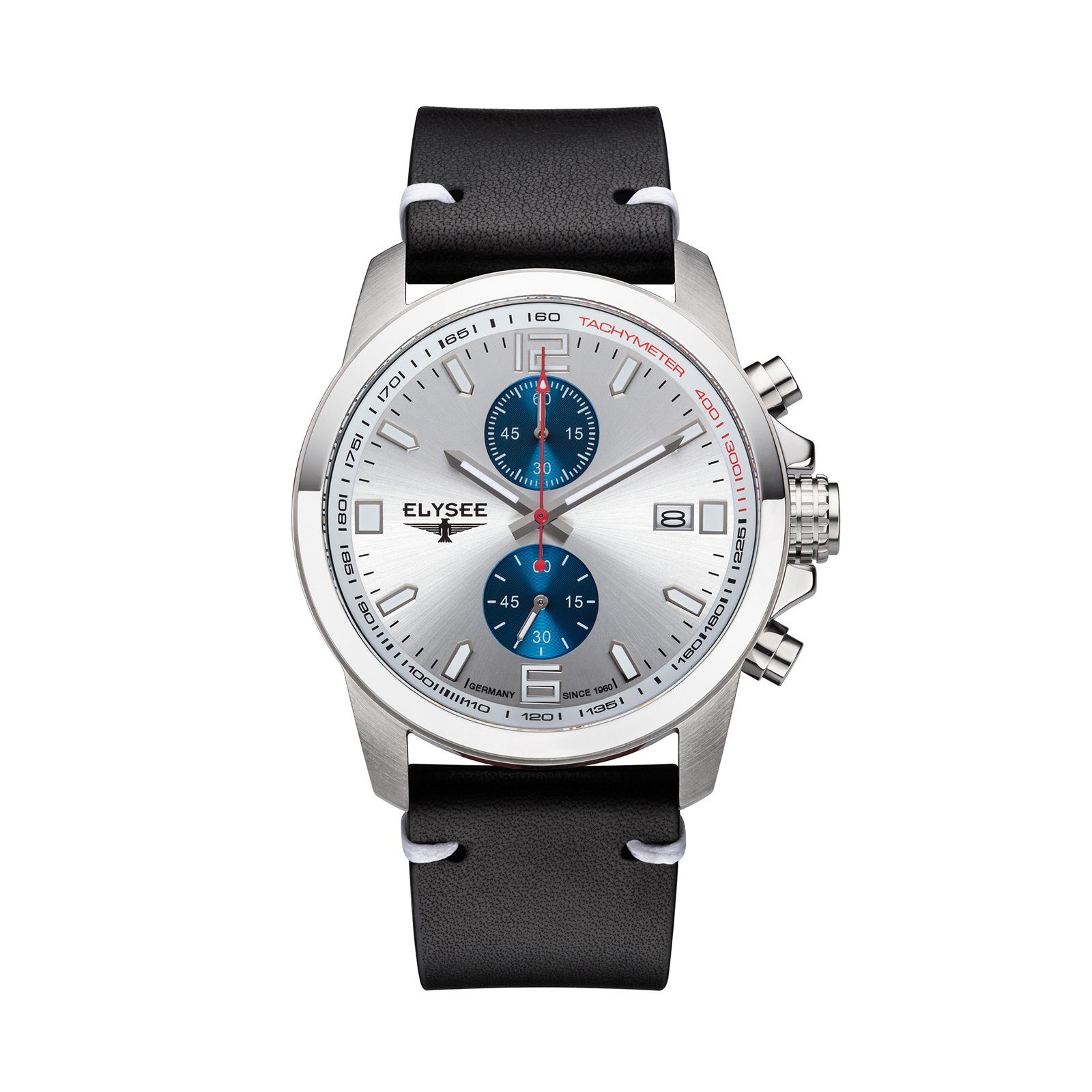 Quarzuhr ZIROS CHRONO Herrenuhr 44 Quarz Herren
