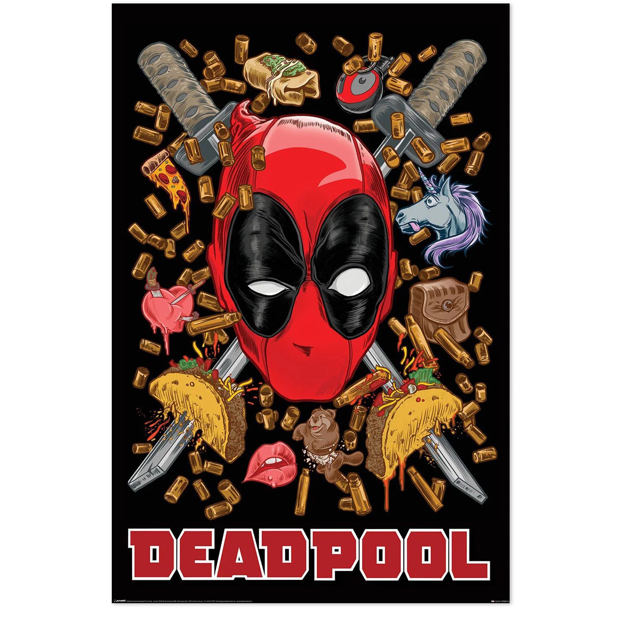 PYRAMID Poster Marvel Deadpool Poster Chimichanga 61 x 91,5 cm