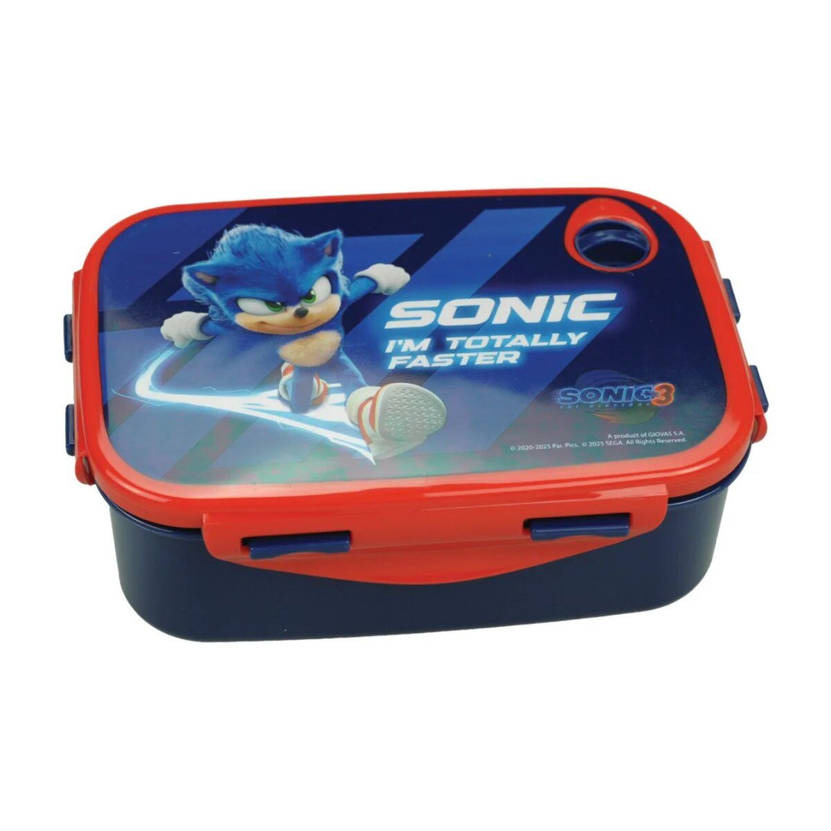 Lunchbox Sonic der Igel Brawn Sandwichbox – Kinder Lunchbox Brotdose