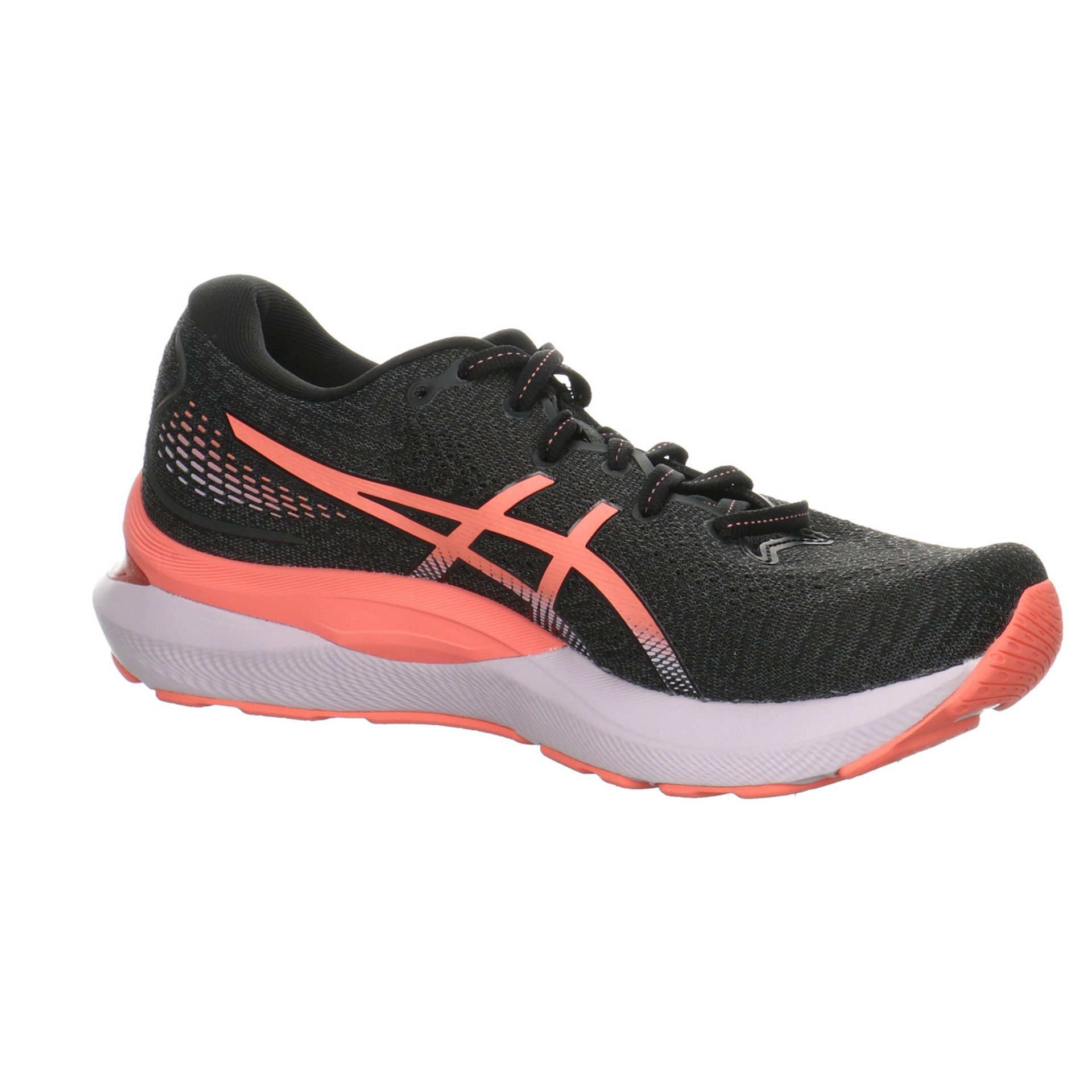 Laufschuh Laufschuhe Asics Sportschuh Gel Cumullus Textil schwarzpink Damen