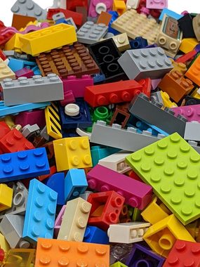 LEGO® Spielbausteine LEGO® 200 neue Steine - gemischt Bausteine Basic Sondersteine NEU!, (Creativ-Set, 200 St), Made in Europe