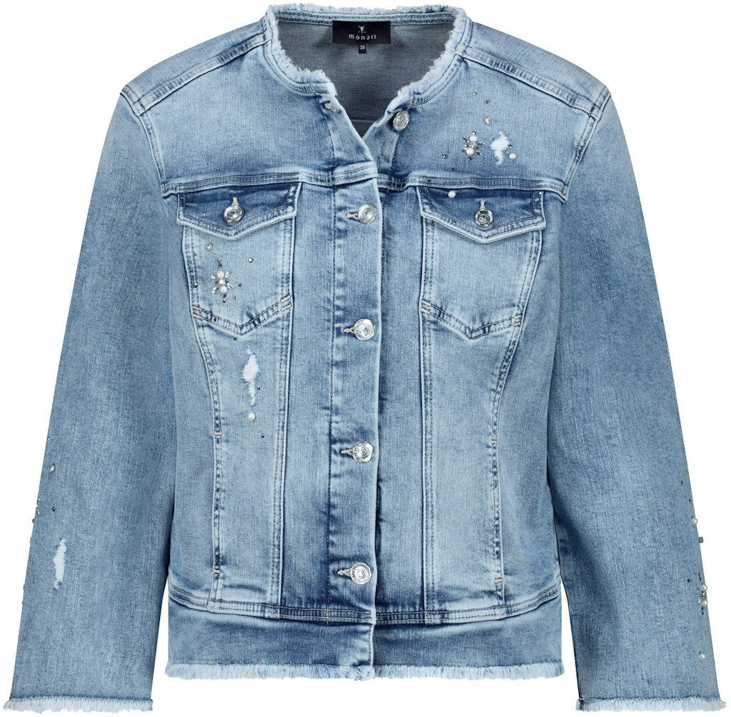 Monari Strickfleecejacke günstig online kaufen