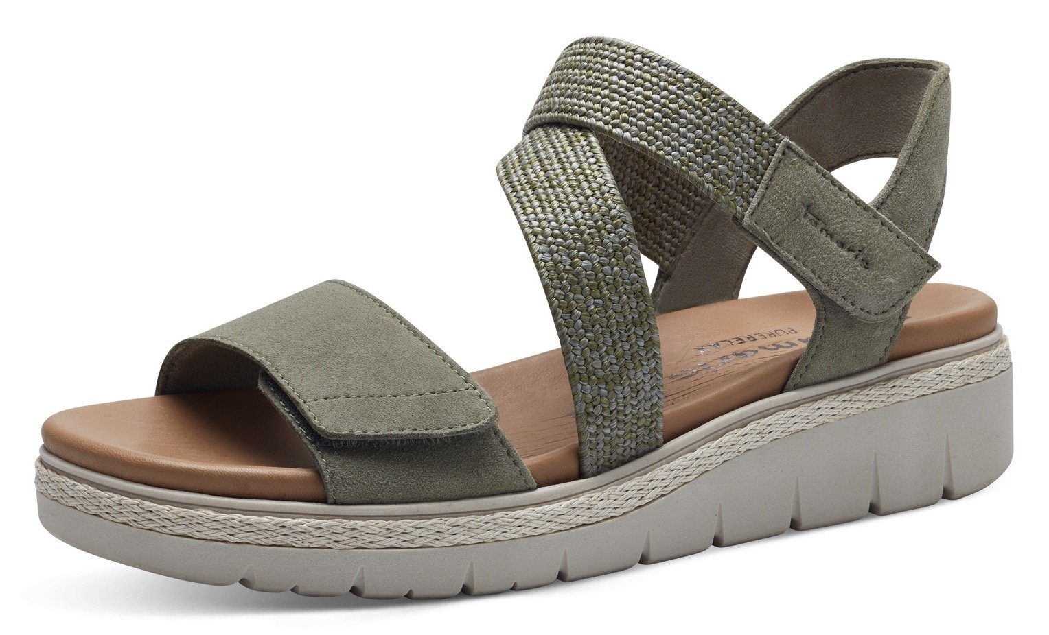 Tamaris Keilsandalette, Sommerschuh, Sandale, Plateauabsatz, mit günstig online kaufen