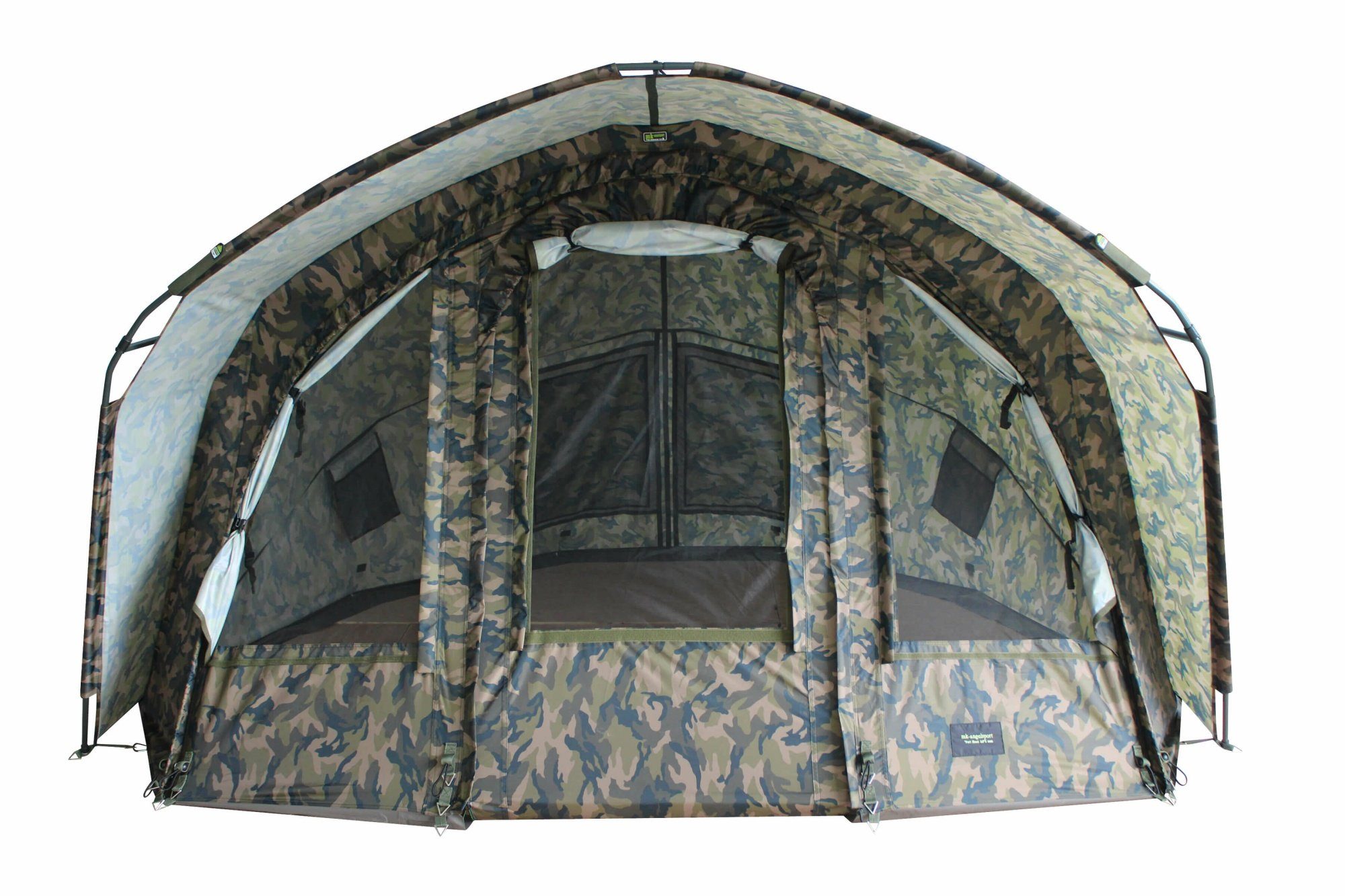 MK Angelsport Angelzelt MK Fort Knox Ghost 2.0 Pro Dome 2 Mann Karpfenzelt, Personen: 2