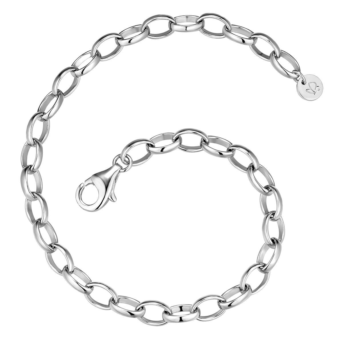 Silber aus Sterling München silber, Glanzstücke Silberarmband