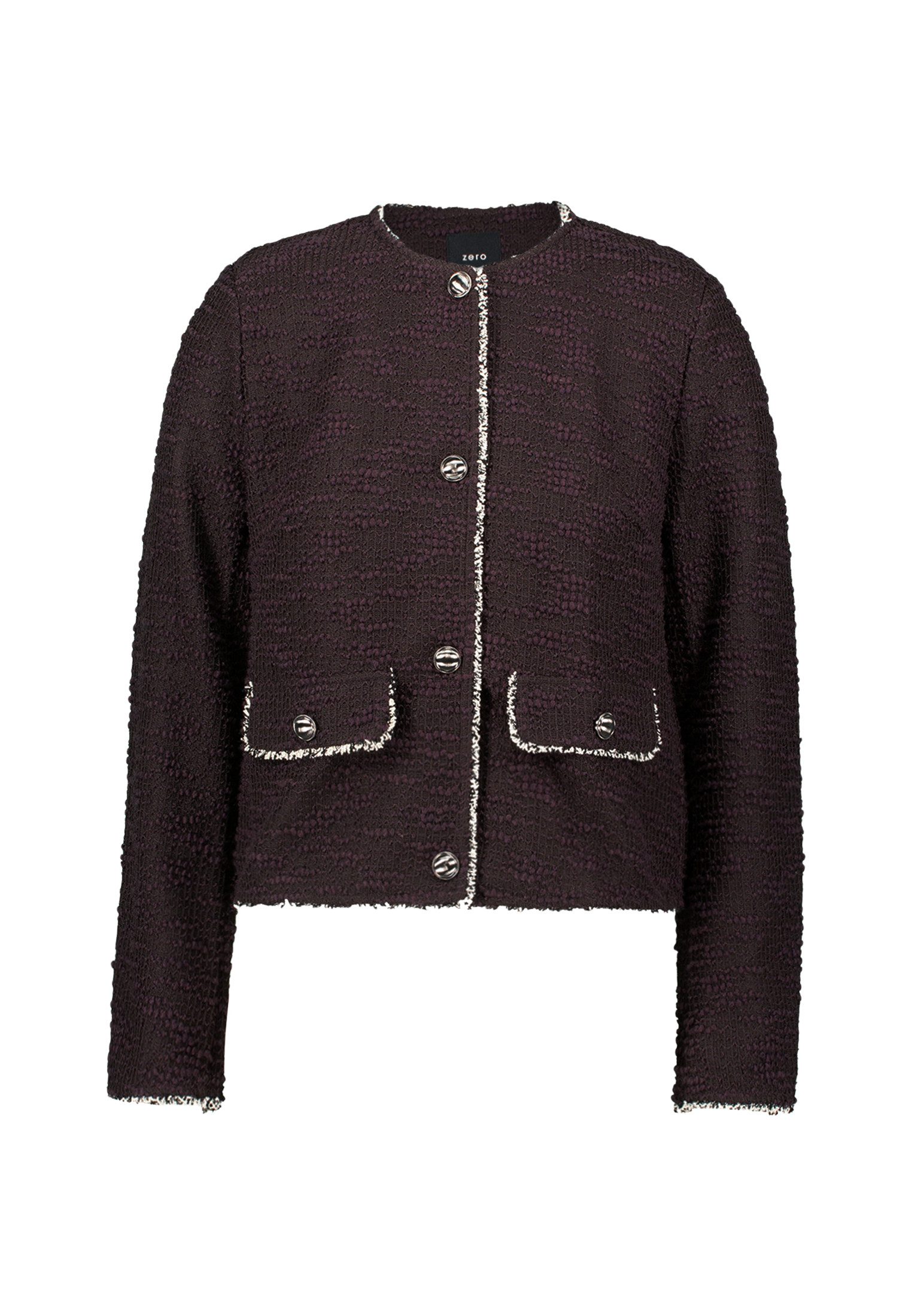 Zero Jackenblazer zero Damen Blazer Bouclè günstig online kaufen