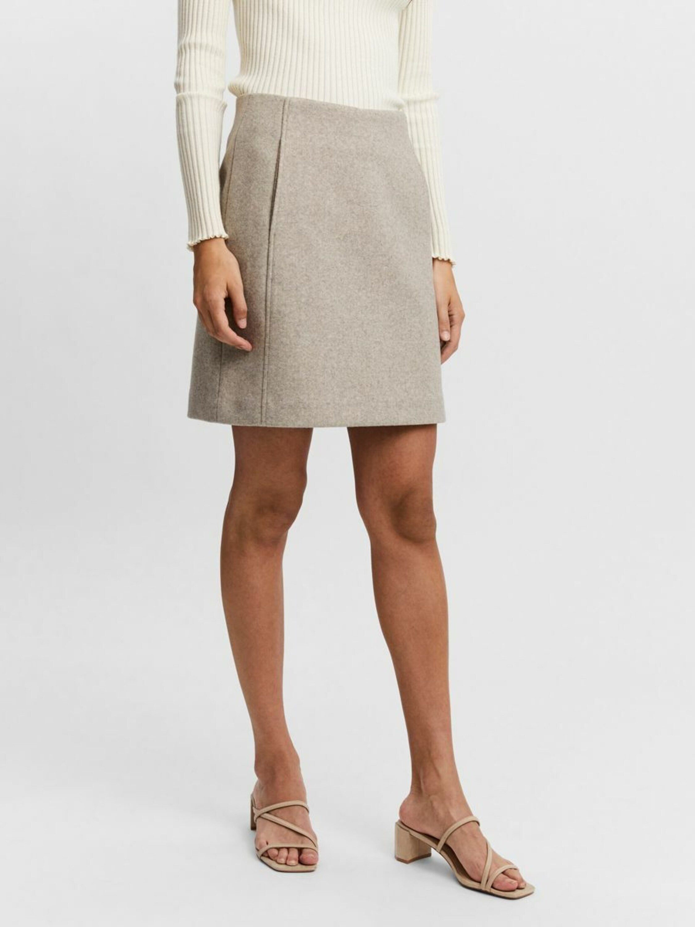 Vero Moda Minirock VMFORTUNALLISON (1-tlg) Plain/ohne Details – Bild 3 von 5