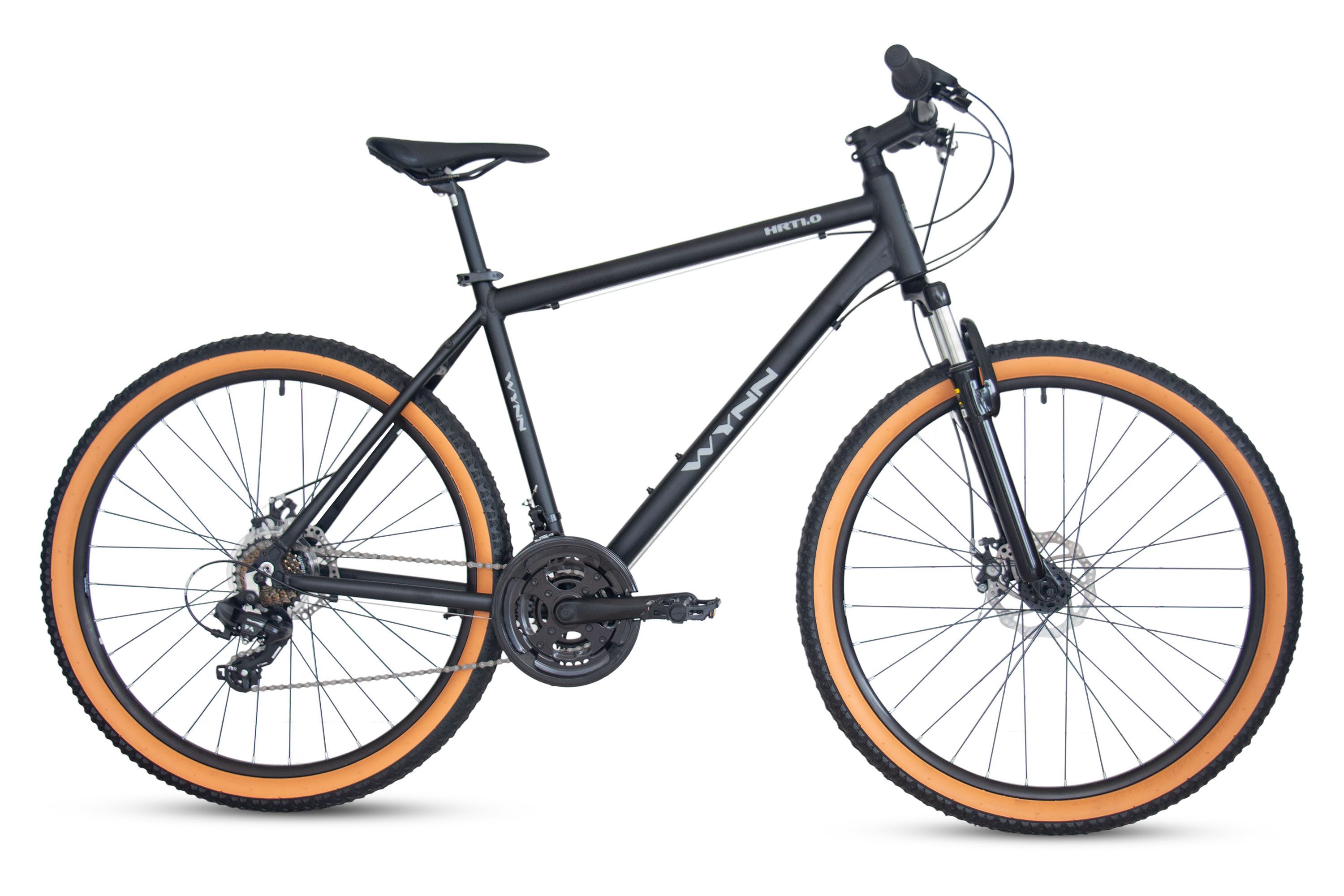 WYNN Mountainbike MTB 27,5 Zoll HRT1.0 Shimano Tourney 21 Gang Scheinenbremse Unisex, 21 Gang Shimano Tourney Schaltwerk, Kettenschaltung