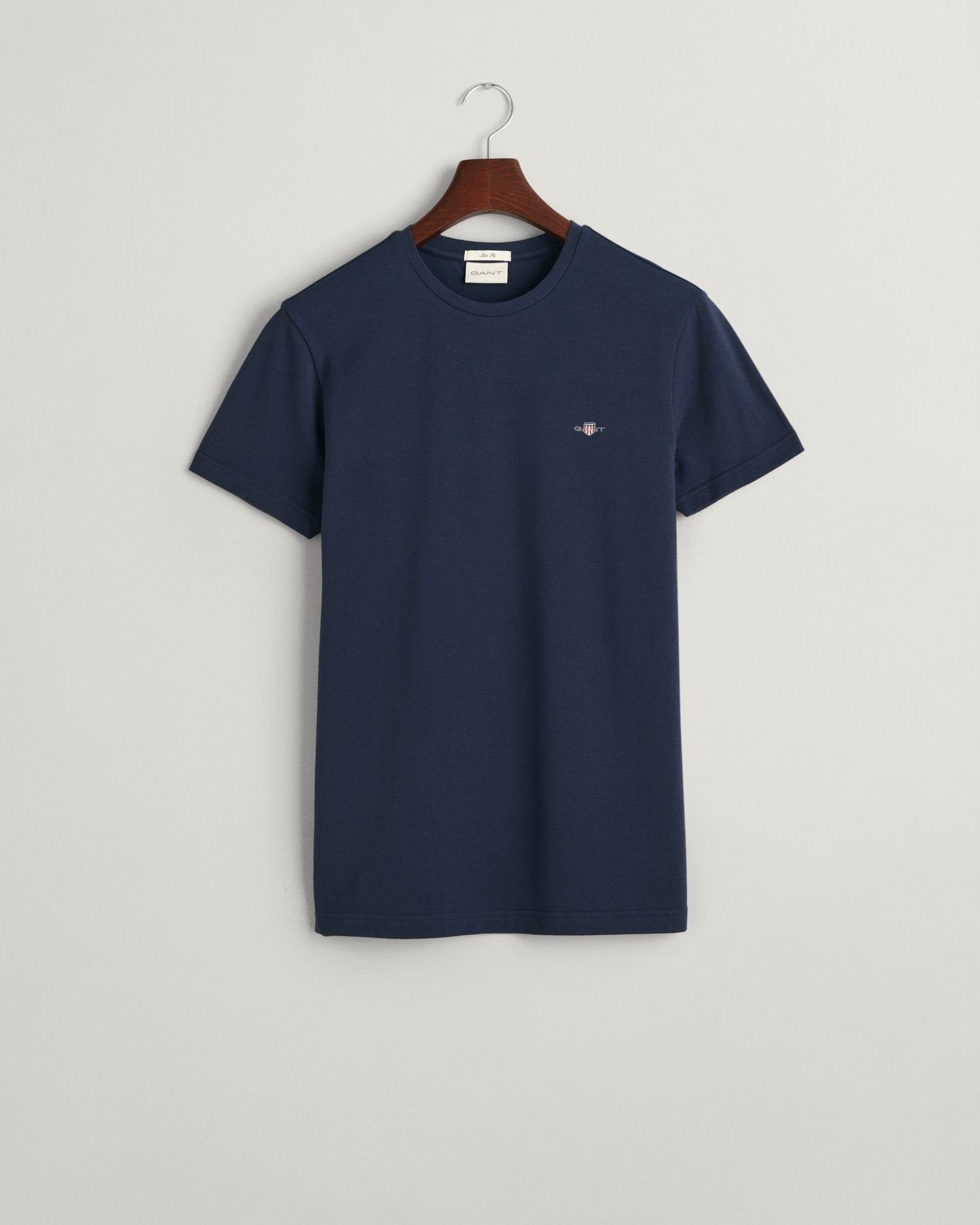 Gant T-Shirt Herren T-Shirt Slim Fit günstig online kaufen