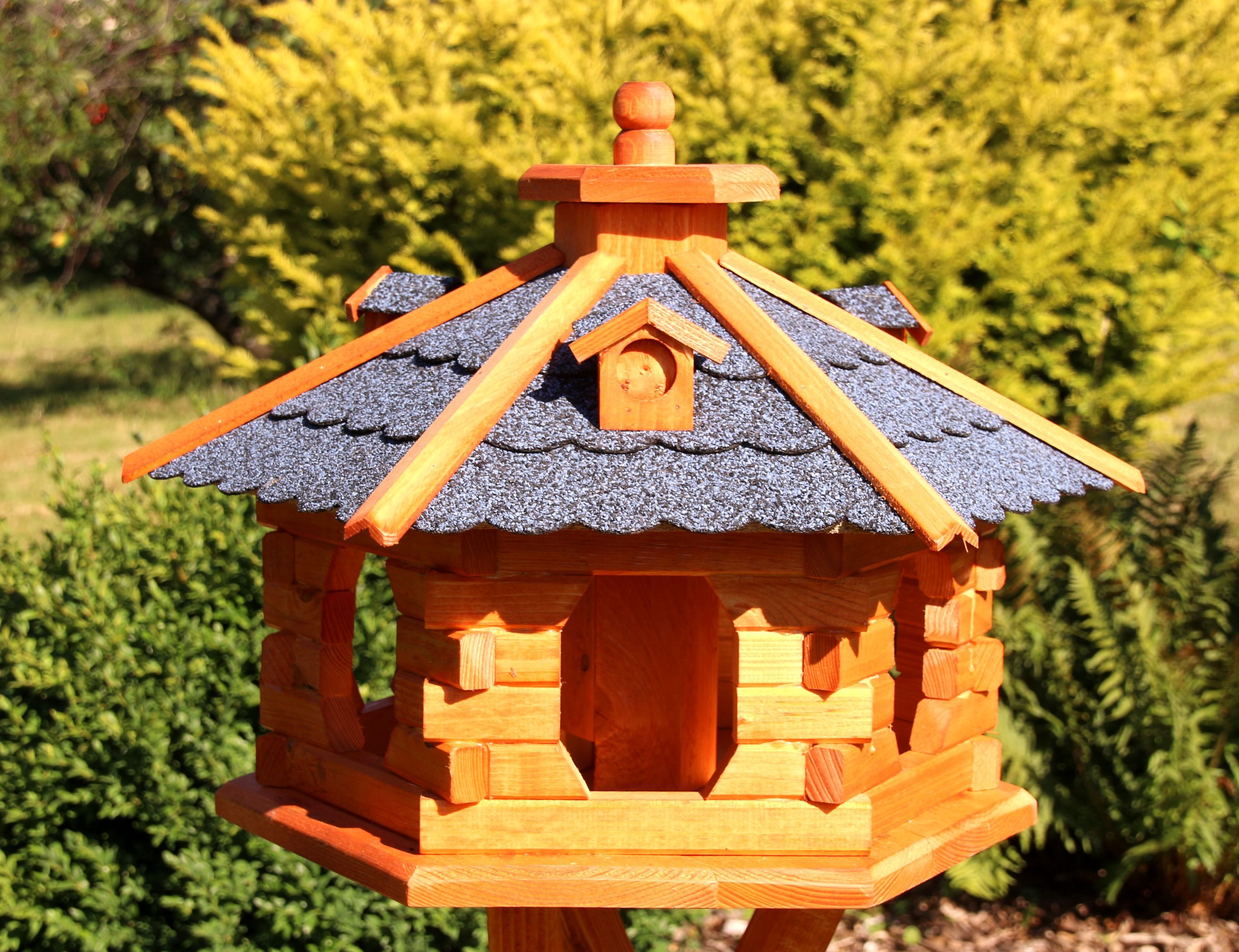 Vogelhaus XL Vogelhaus aus Holz 57 x 37 cm Handarbeit