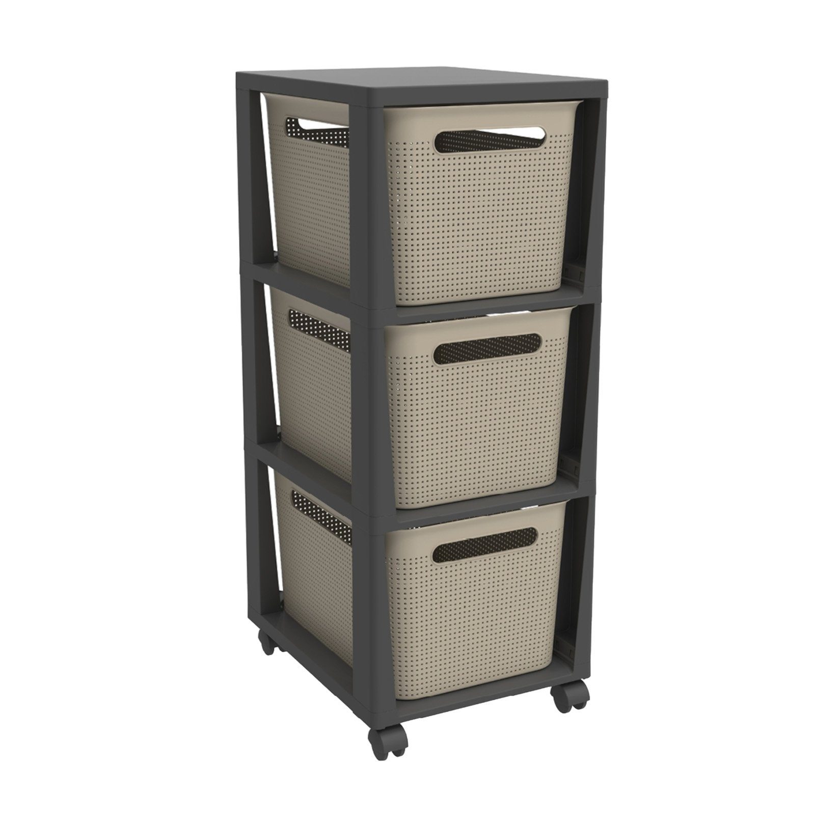 ROTHO Rollcontainer BRISEN Rollcontainer 3 x günstig online kaufen