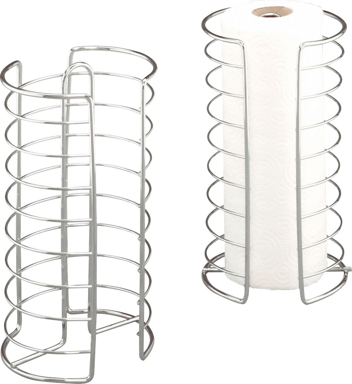 Zeller Present Küchenrollenhalter, (1-St), aus verchromtem Metall günstig online kaufen