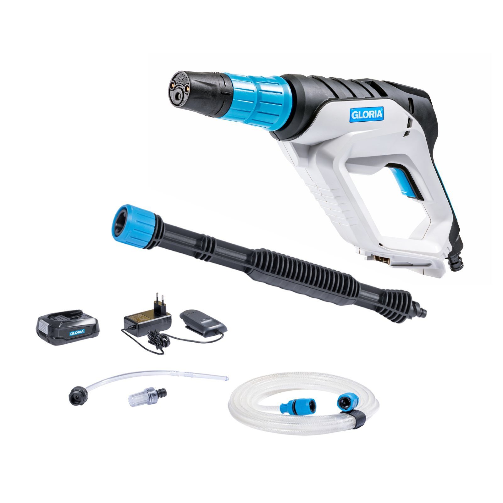 Gloria Drucksprühgerät MultiJet 18V inkl. Akku – Hochleistungssprüher für Garten und Outdoor
